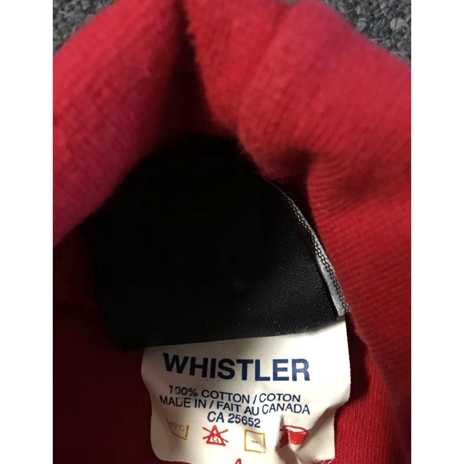 Whistles VINTAGE Whistler 90s Turtleneck Sweater Women Red Snow Ski Snowboard USA 4 Neck Pullover Long Sleeve Whistler Mountain Gear Size S / US 4 / IT 40 - 4 Thumbnail