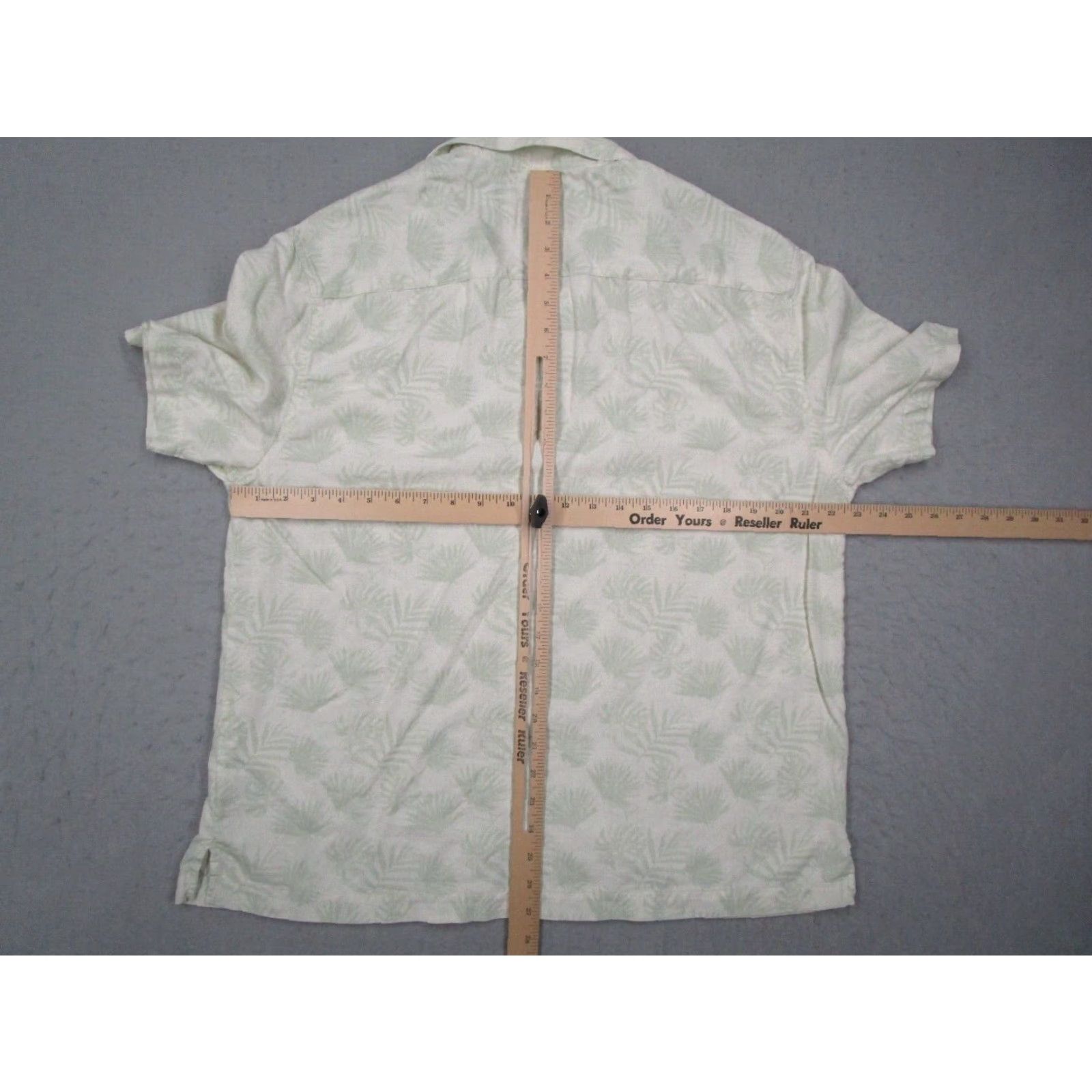 Nat Nast VINTAGE Nat Nast Luxury Originals Shirt Mens Large Green Floral Silk Cotton Blend Short Sleeve Casual Hawaiian Summer Size US L / EU 52-54 / 3 - 5 Thumbnail