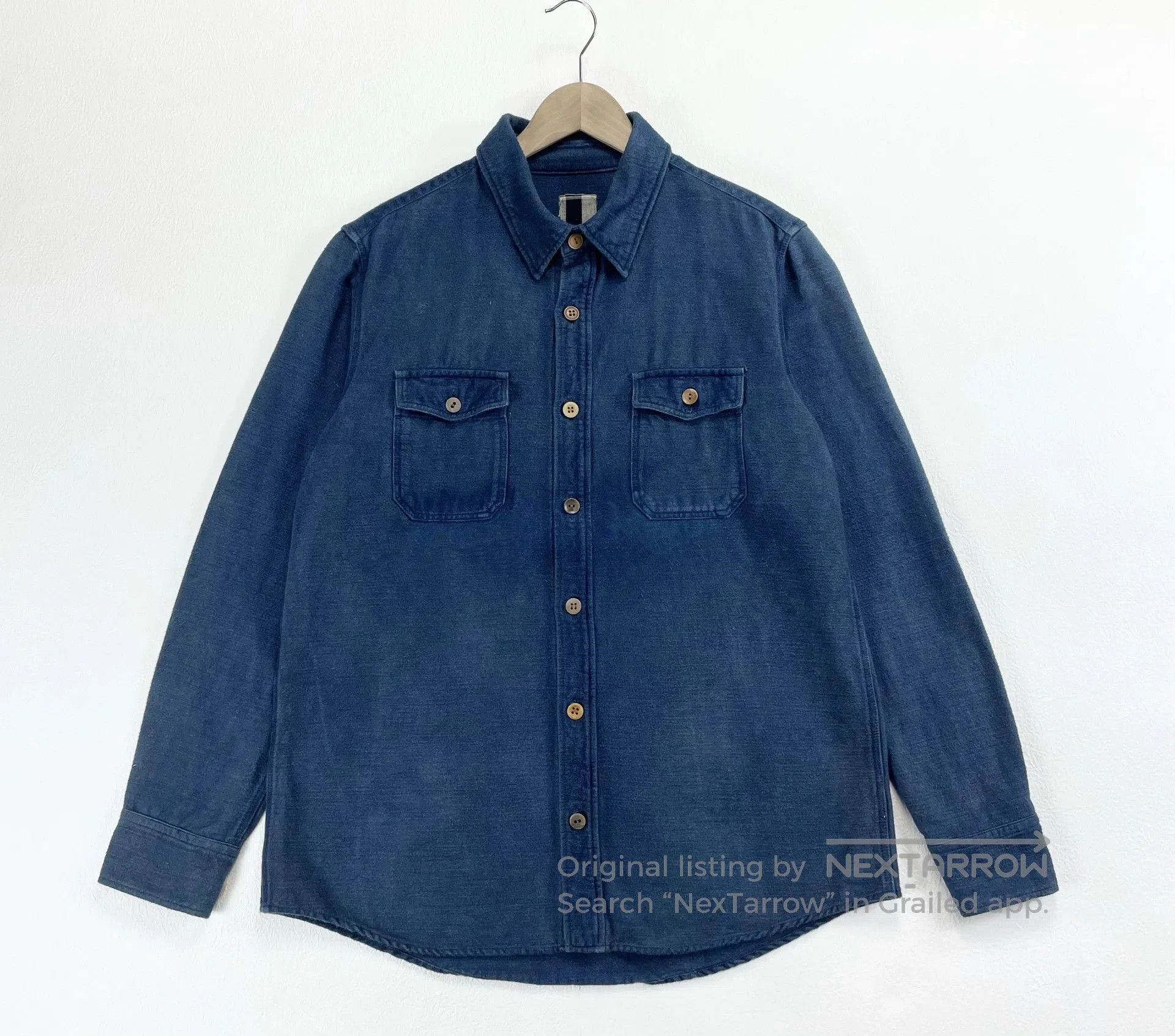 Visvim visvim black elk kofu initial design shirt. Size US L / EU 52-54 / 3 - 1 Thumbnail