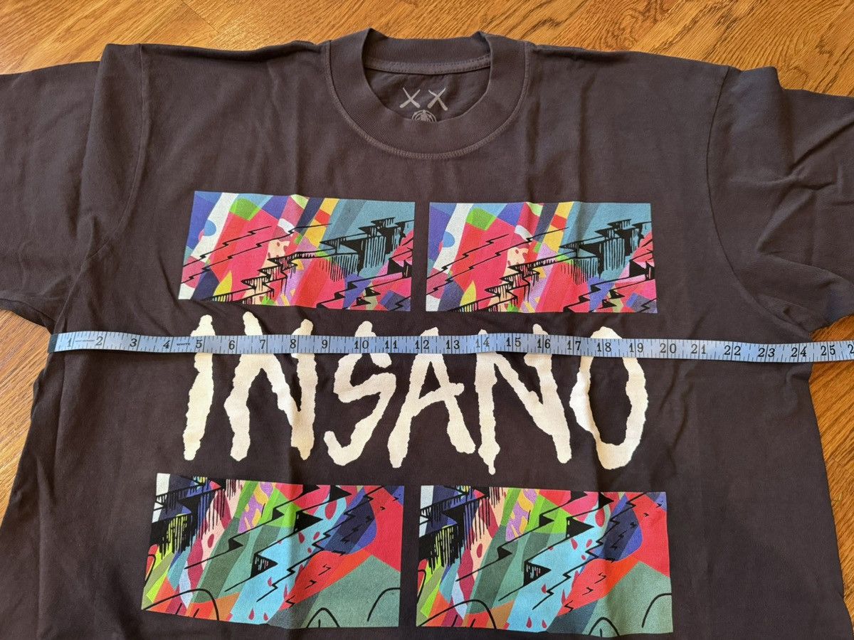 Kid Cudi Large Kid Cudi Kaws Insano Black Tee Shirt Size US L / EU 52-54 / 3 - 7 Thumbnail