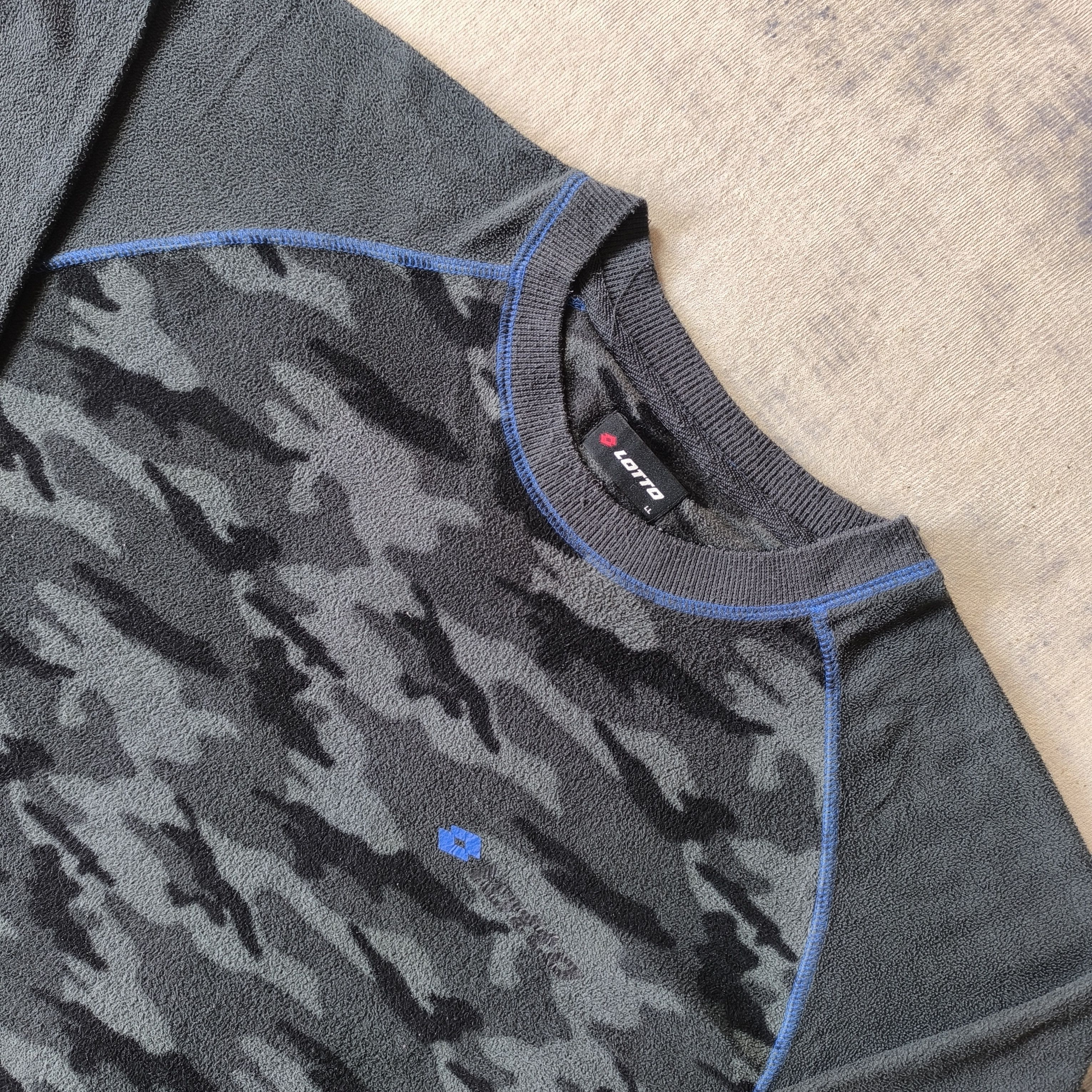 Lotto Sport 💥 Lotto sport army camo fleece long sleeve tshirt Size US L / EU 52-54 / 3 - 2 Thumbnail