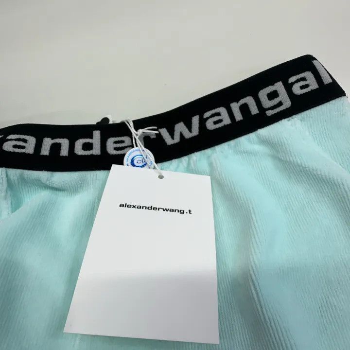 Alexander Wang Alexander Wang SS21 Blue Corduroy Shorts - Size 24" / US 00 / IT 34 - 4 Thumbnail
