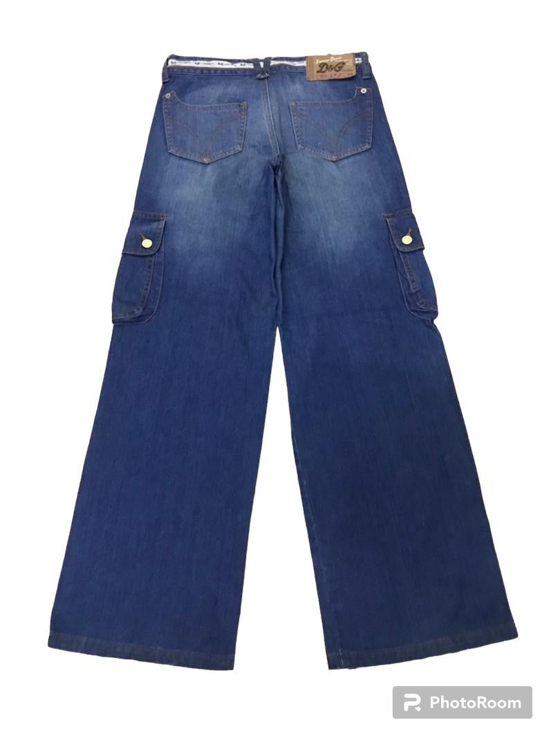 Dolce & Gabbana Dolce & Gabbana Wide Leg Cargo Pant Size 28" / US 6 / IT 42 - 3 Thumbnail