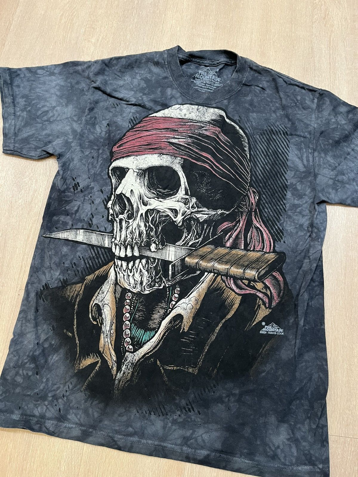 The Mountain 2011 The Mountain Skull Shirt Medium Size US M / EU 48-50 / 2 - 1 Thumbnail