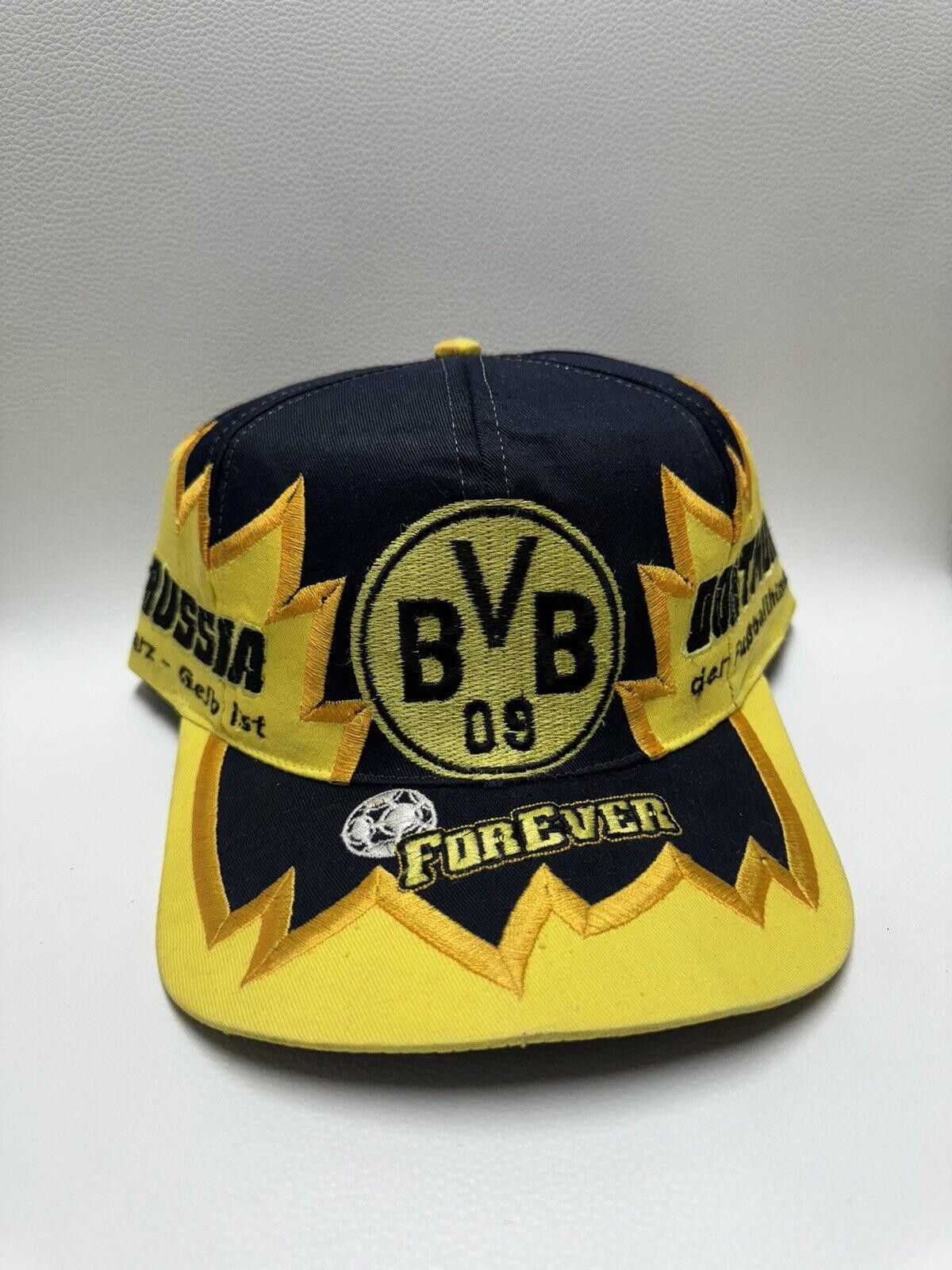 Vintage VTG FIFA Borussia Dortmund BVB Soccer Hat Drew Pearson Size ONE SIZE - 3 Thumbnail