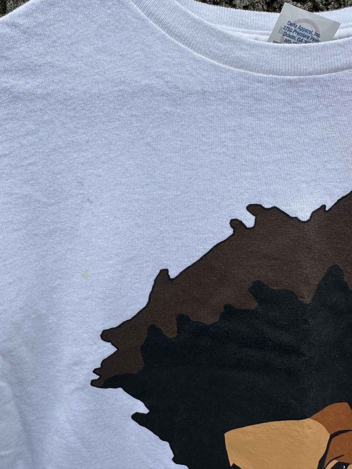 Vintage Vintage Huey The Boondocks White Delta Graphic T Shirt Size US L / EU 52-54 / 3 - 3 Thumbnail