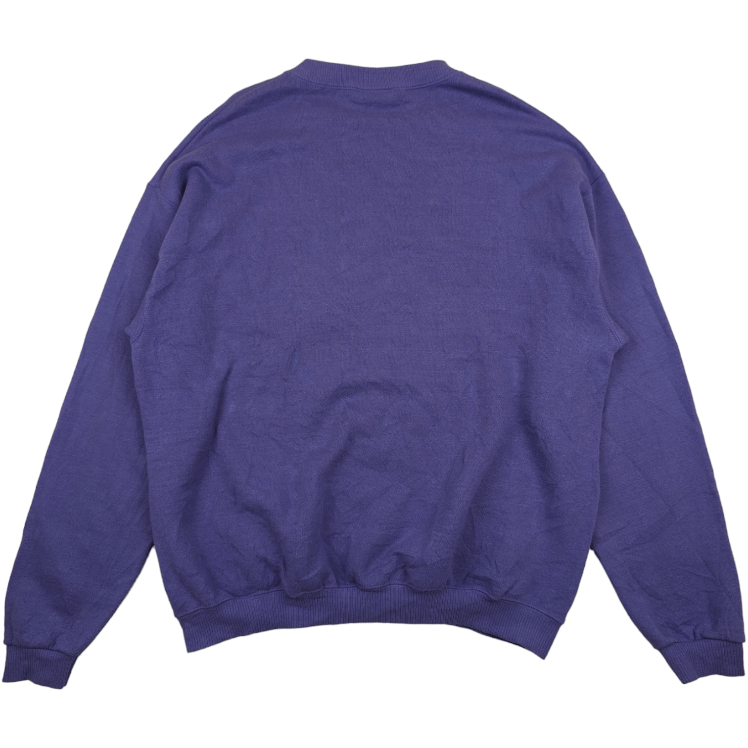 Lee Vintage 90's LEE Plain Blue Jumper Sweatshirt Size US L / EU 52-54 / 3 - 5 Thumbnail