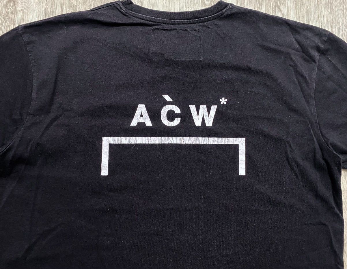 A-COLD-WALL* A-COLD-WALL ACW Samuel Ross Big Logo Black T-shirt Size US L / EU 52-54 / 3 - 5 Thumbnail