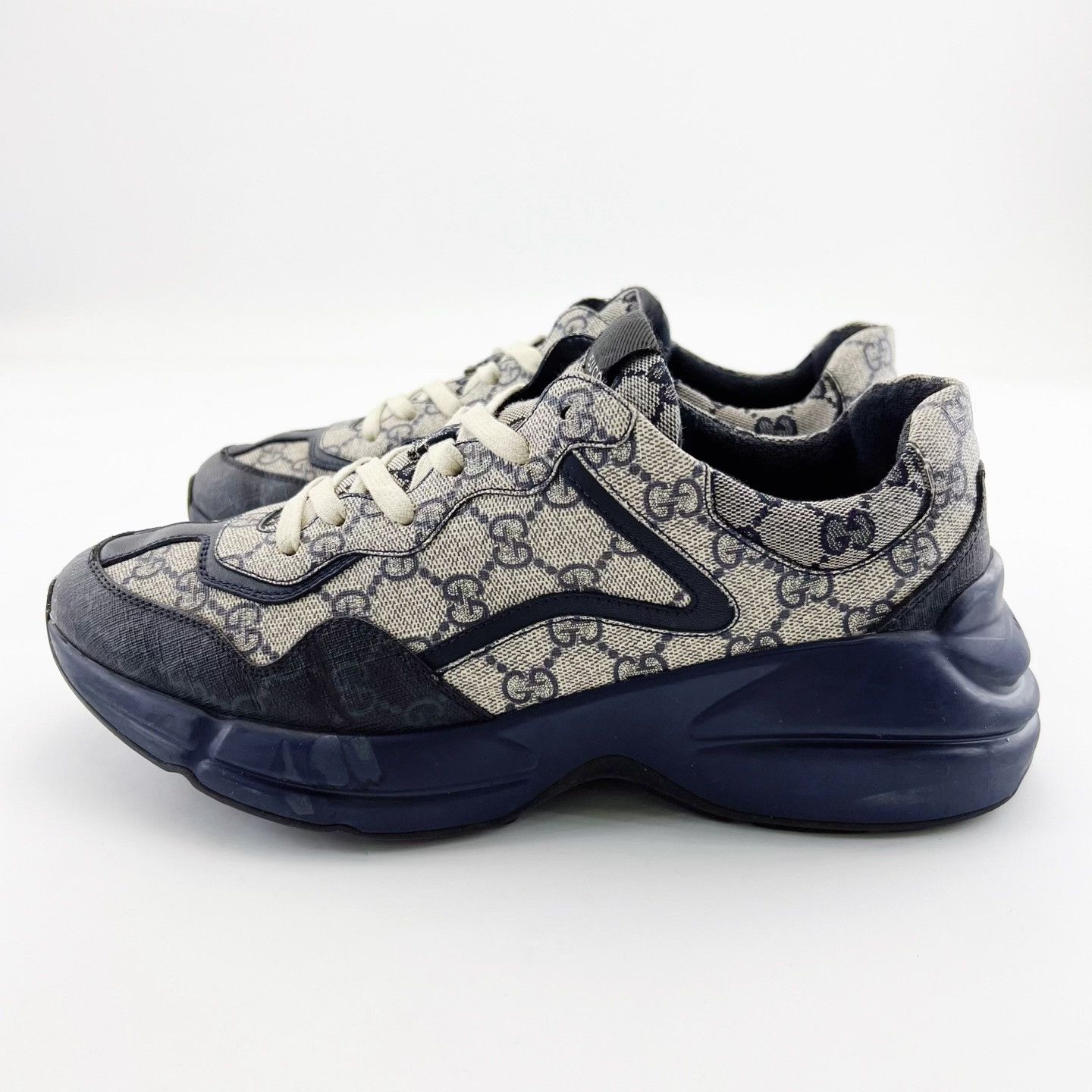 Gucci Gucci Double G Monogram Platform Dad Shoes Size US 9 / EU 42 - 1 Thumbnail