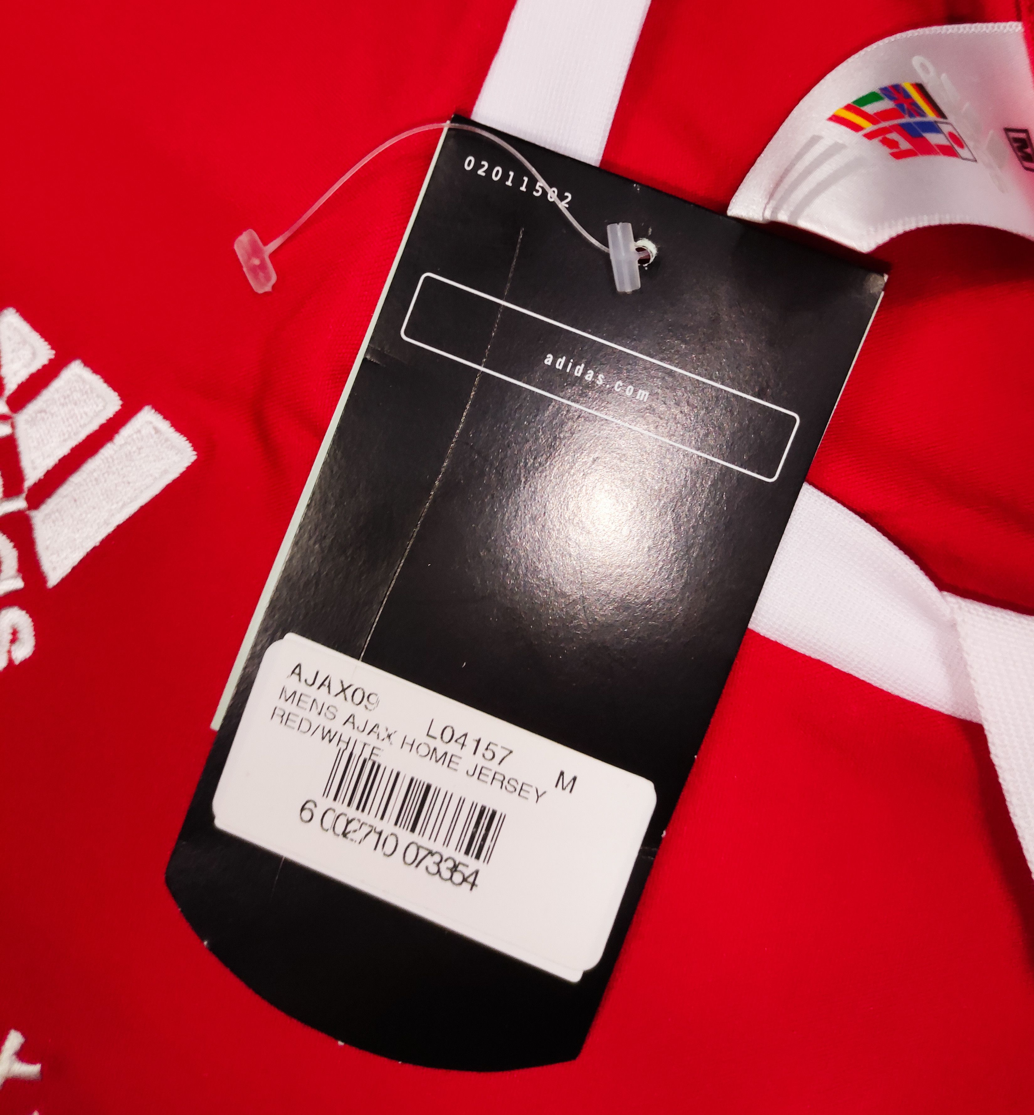Adidas BNWT Ajax Cape Town 2009 2010 Home Jersey South Africa RSA Size US L / EU 52-54 / 3 - 6 Thumbnail