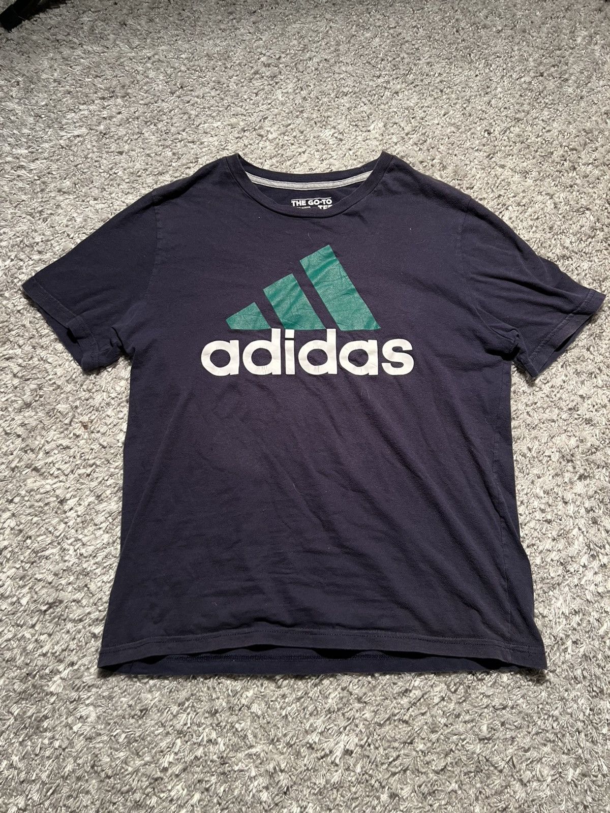 Adidas Blue adidas shirt Size US L / EU 52-54 / 3 - 2 Thumbnail