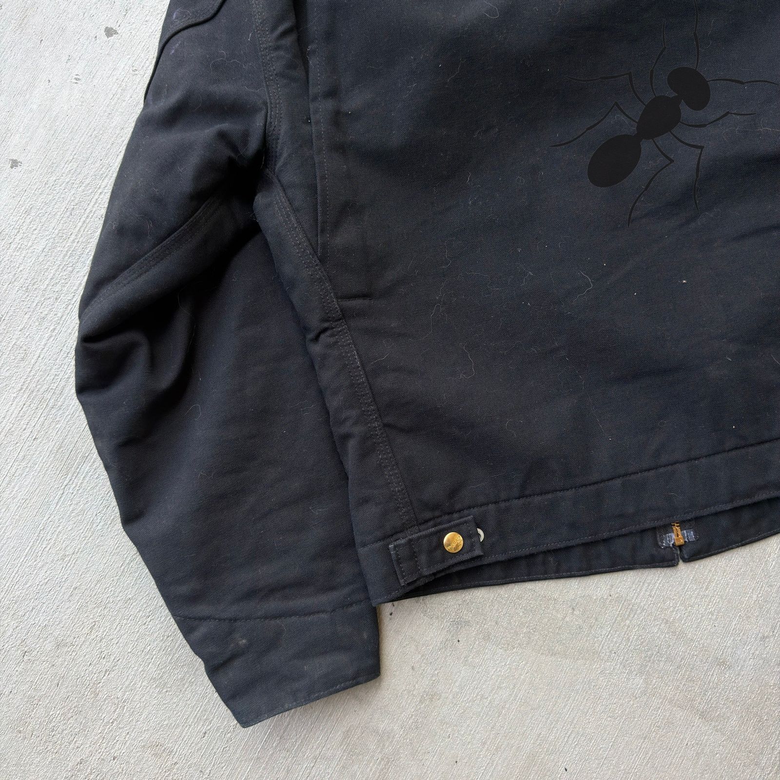 Carhartt × Vintage Carhartt J001 black Detroit work wear jacket Size US S / EU 44-46 / 1 - 7 Thumbnail