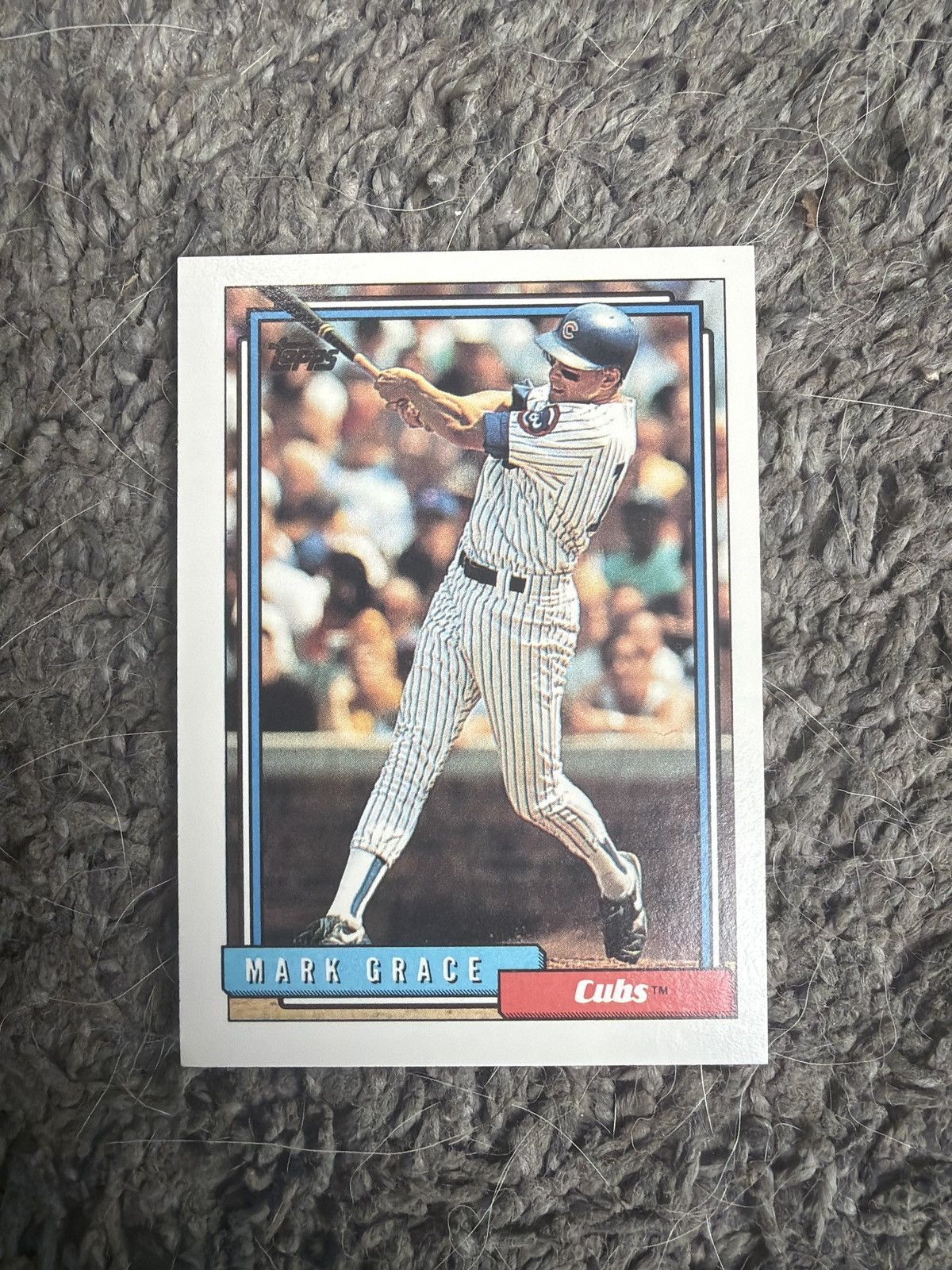 MLB 1992 Topps #140 Mark Grace Card Size ONE SIZE - 1 Thumbnail