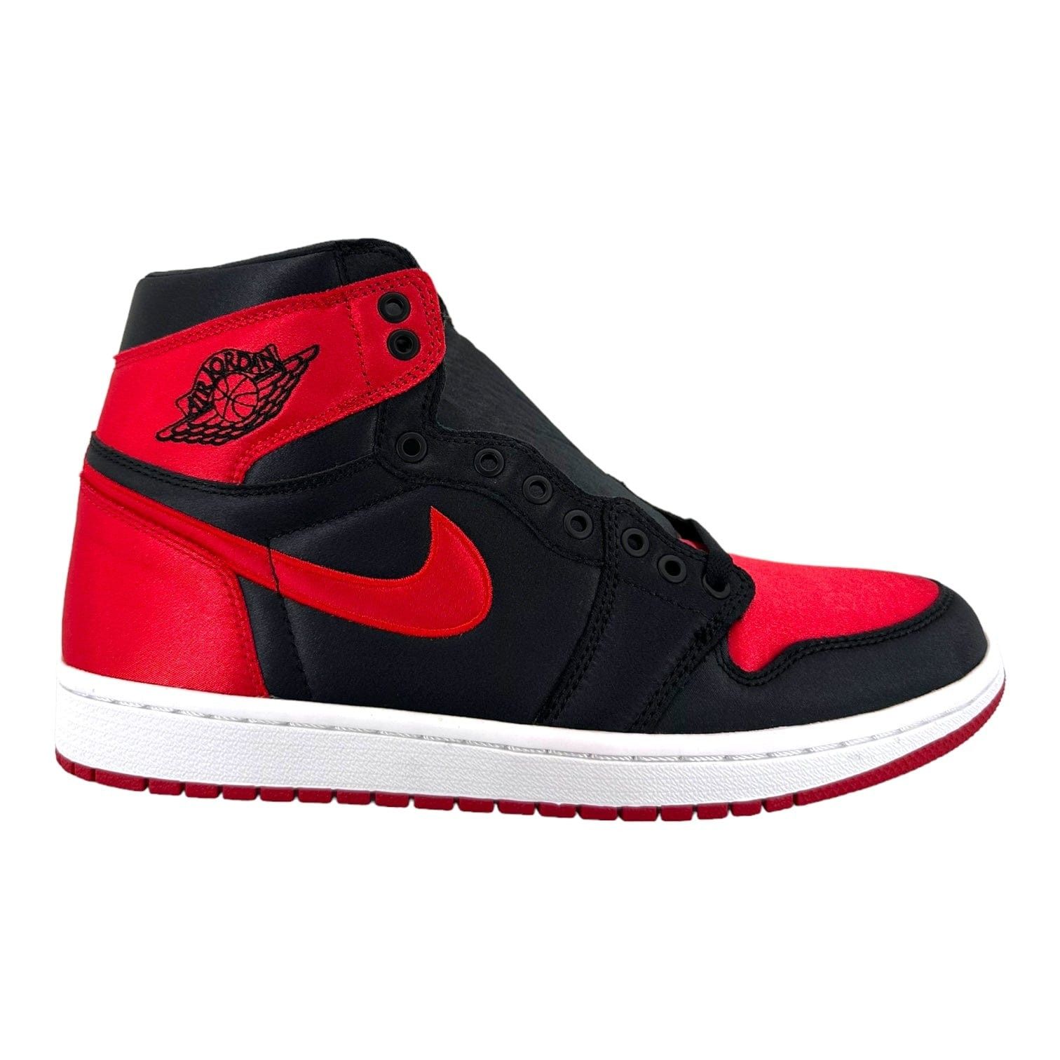 Nike 1 Retro High OG Satin Bred (W) Size US 9.5 / IT 39.5 - 1 Thumbnail