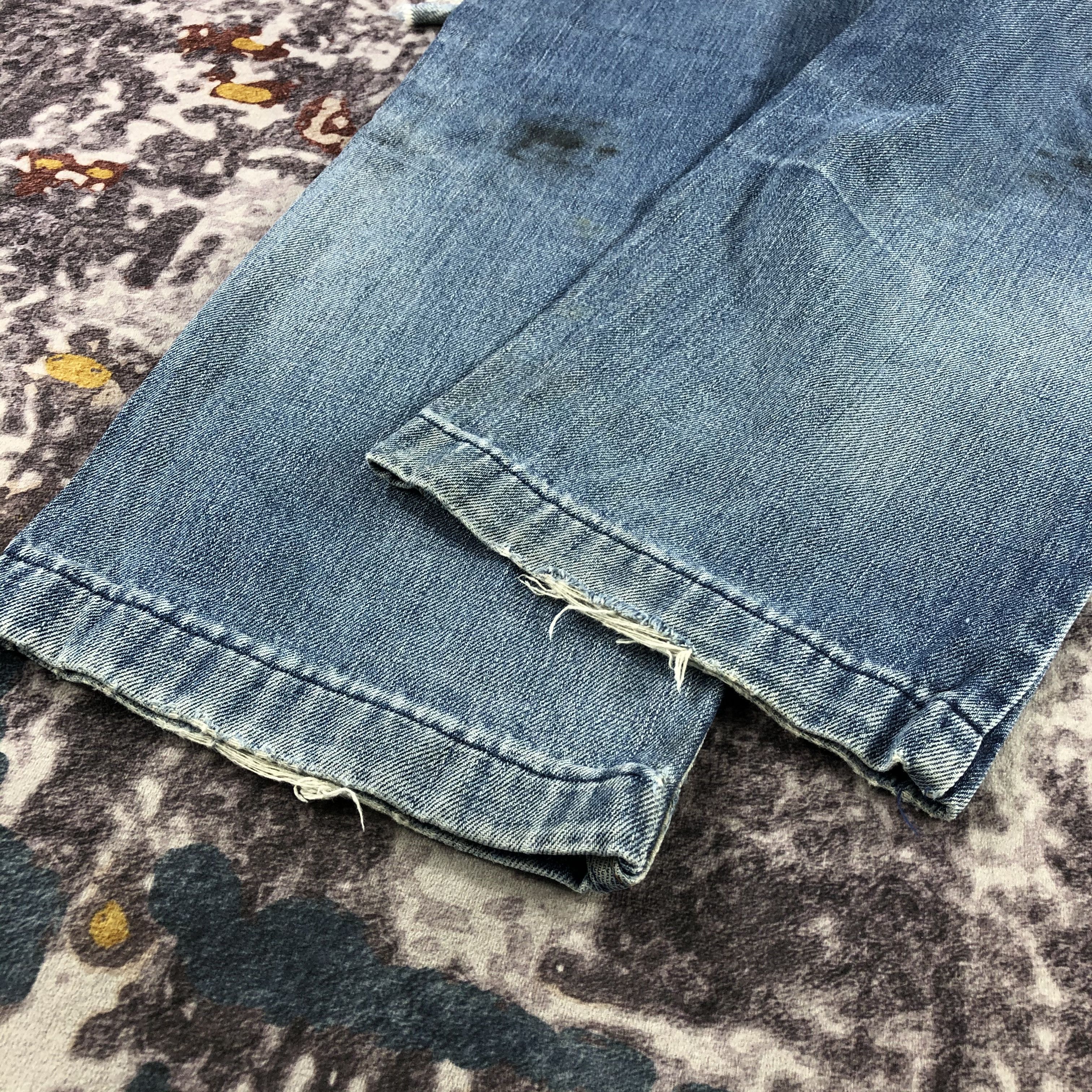 Levi's × Vintage Vintage Distress Levis 503 Jeans-JM2700 Size US 33 - 4 Thumbnail