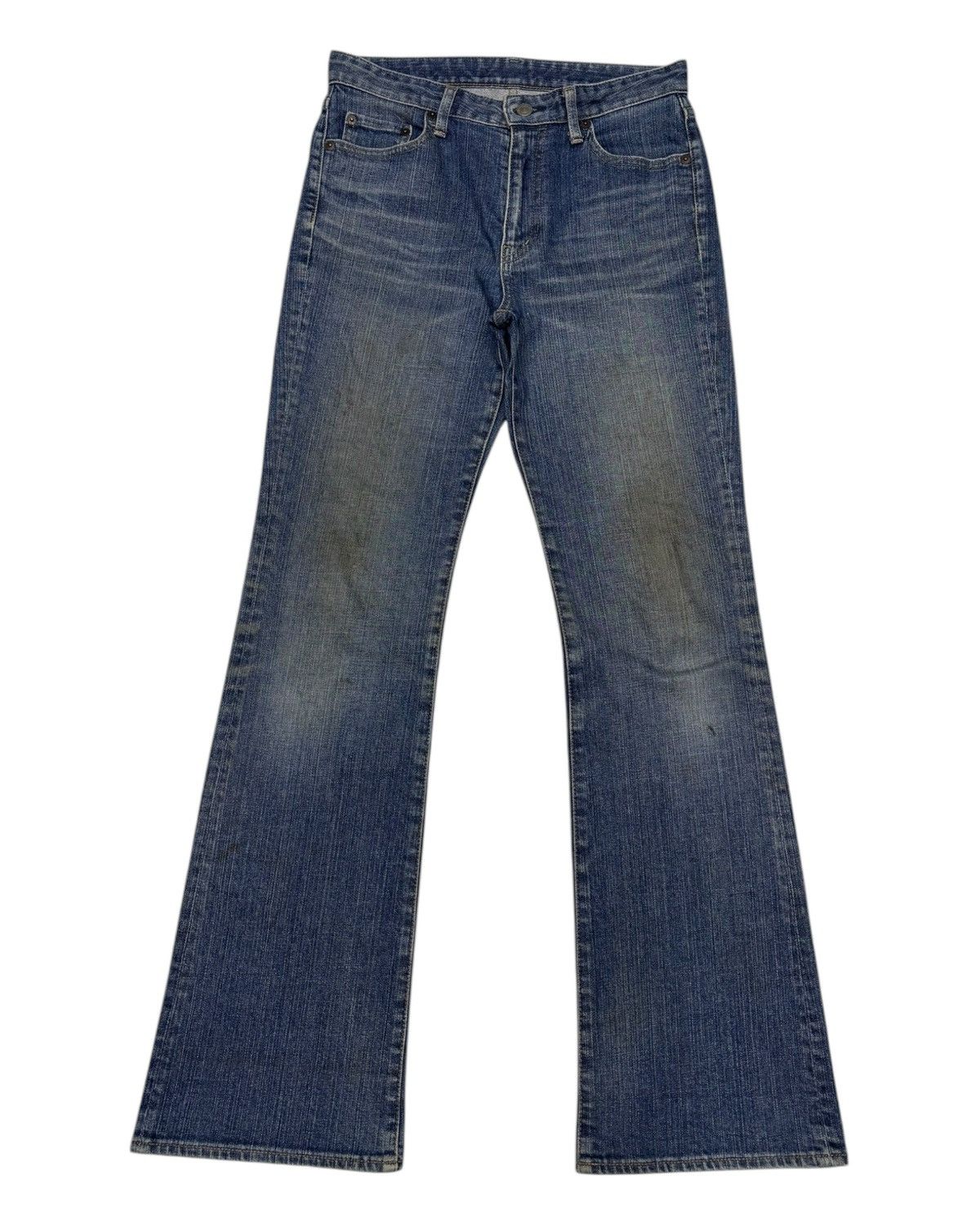 Undercover × Uniqlo Flare Jeans DistressDenim Uniqlo Jeans Bootcut Jeans Size US 28 / EU 44 - 7 Thumbnail