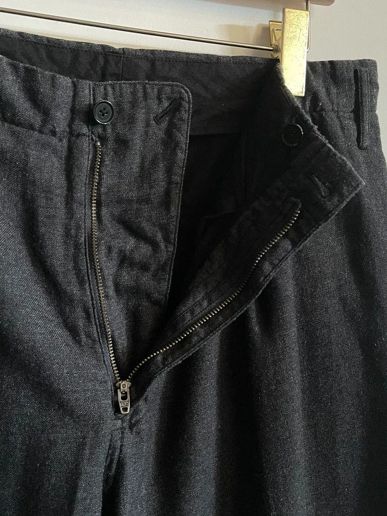 Yohji Yamamoto Yohji Yamamoto size 3 Dark grey trousers with concealed po Size US 30 / EU 46 - 1 Thumbnail