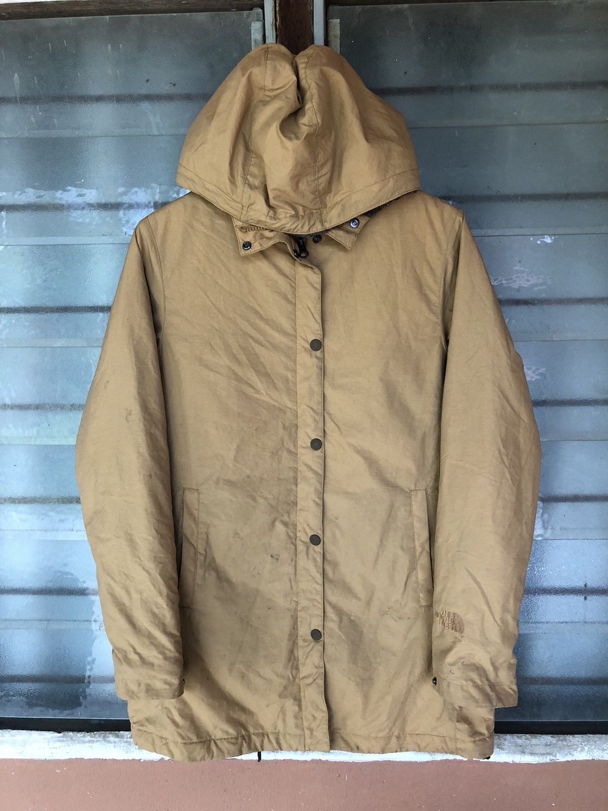 The North Face × Vintage Vintage The North Face Bomber Fur Hoodie Jacket Size US L / EU 52-54 / 3 - 2 Thumbnail