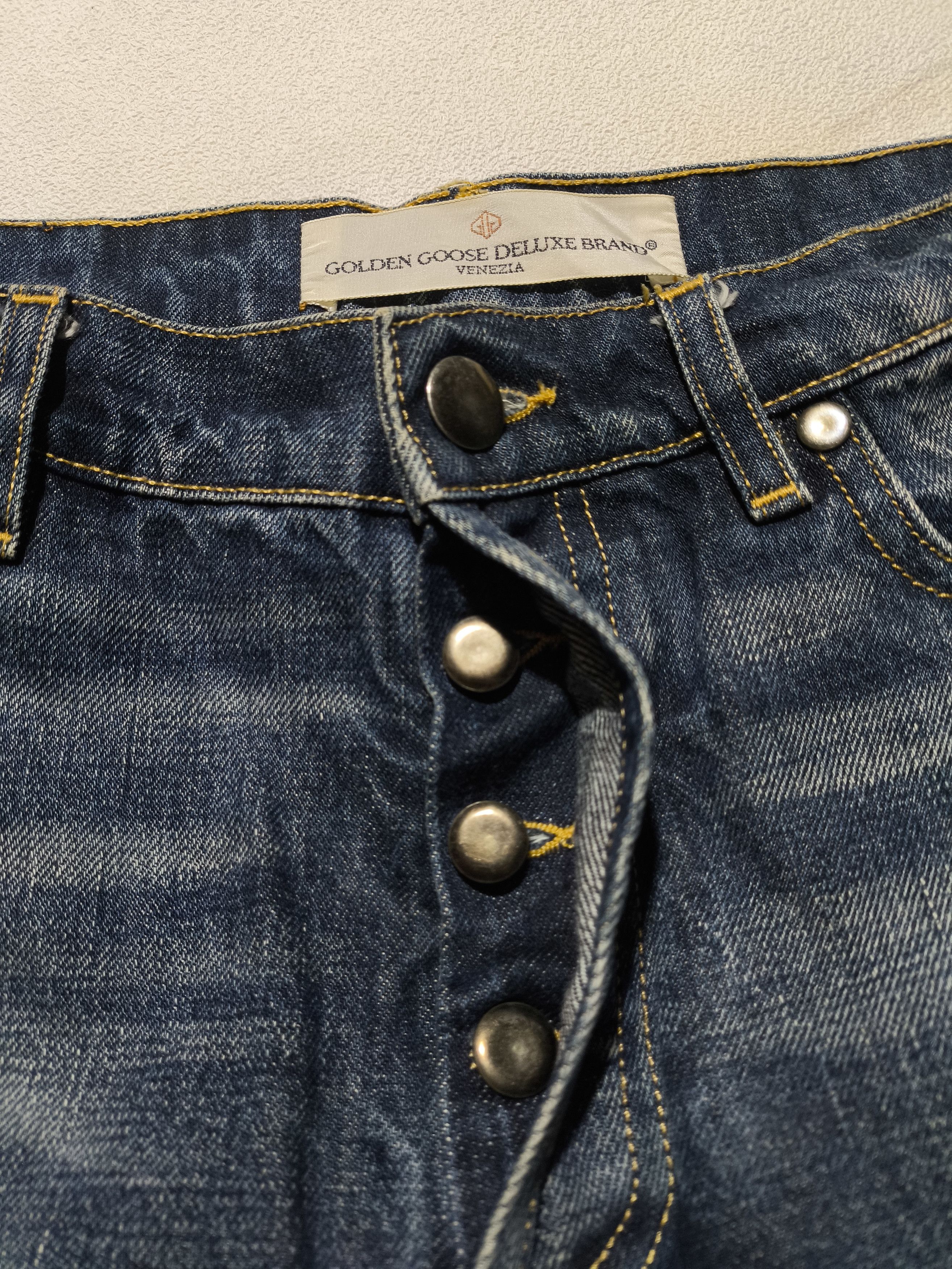 Golden Goose Golden Goose GGDB Denime blue washed/cut Size US 28 / EU 44 - 4 Thumbnail