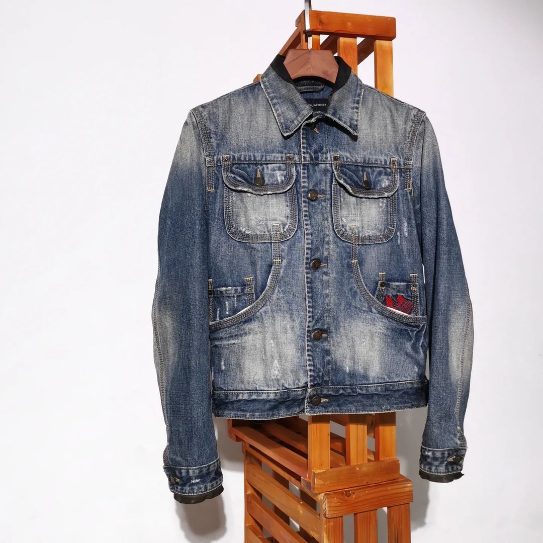 Dsquared2 Trucker Denim Jacket - Type 2 Original Authentic