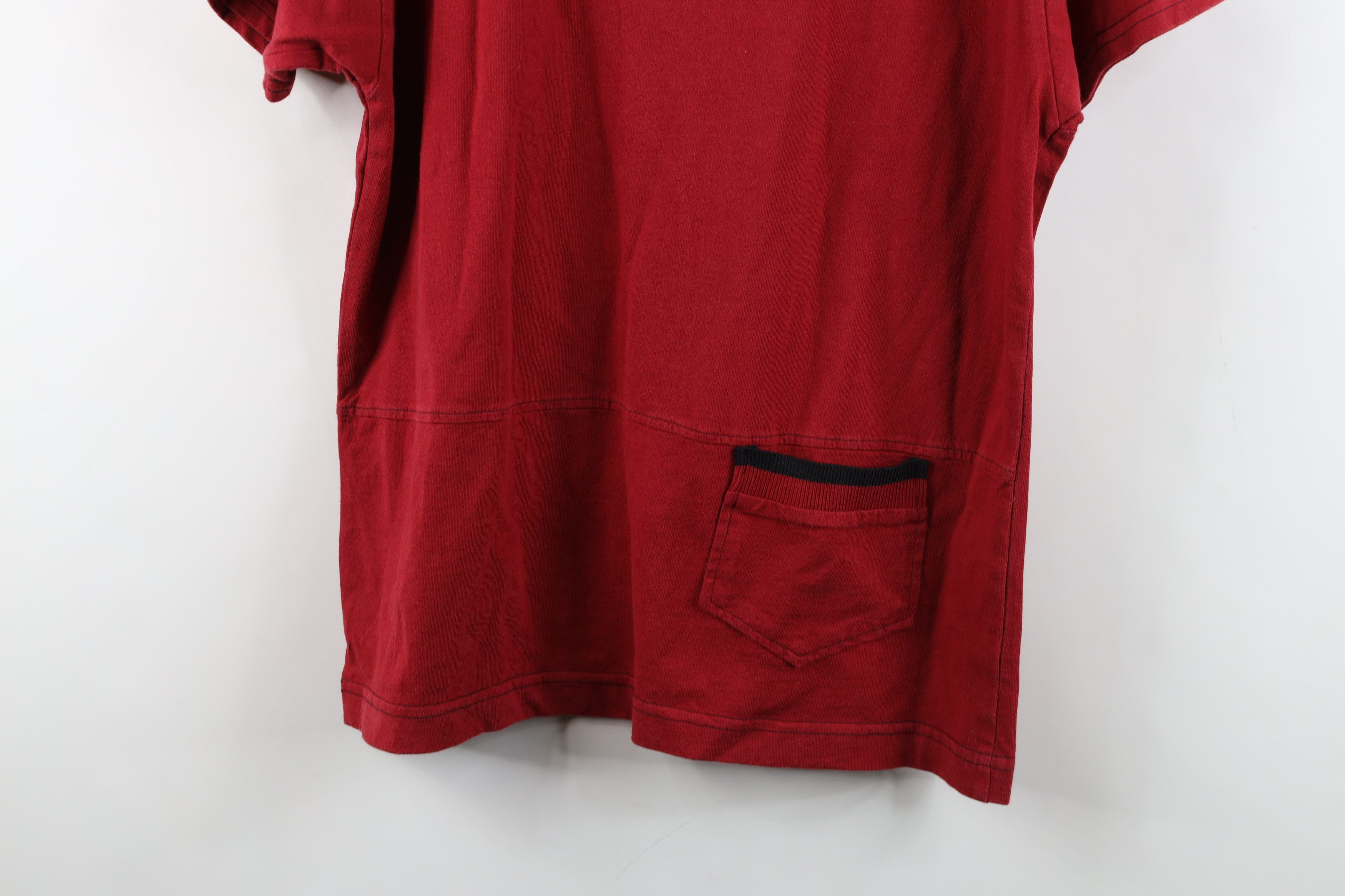 Vintage Deadstock Vintage 90s Streetwear Short Sleeve Pocket T-Shirt Size M / US 6-8 / IT 42-44 - 3 Thumbnail