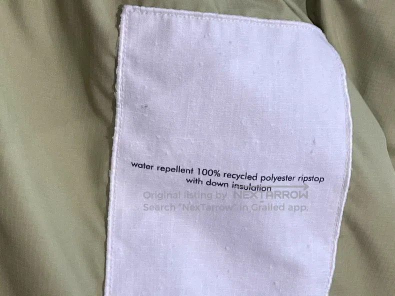 Jil Sander Jil Sander size 32 Avocado green down jacket Size S / US 4 / IT 40 - 5 Thumbnail