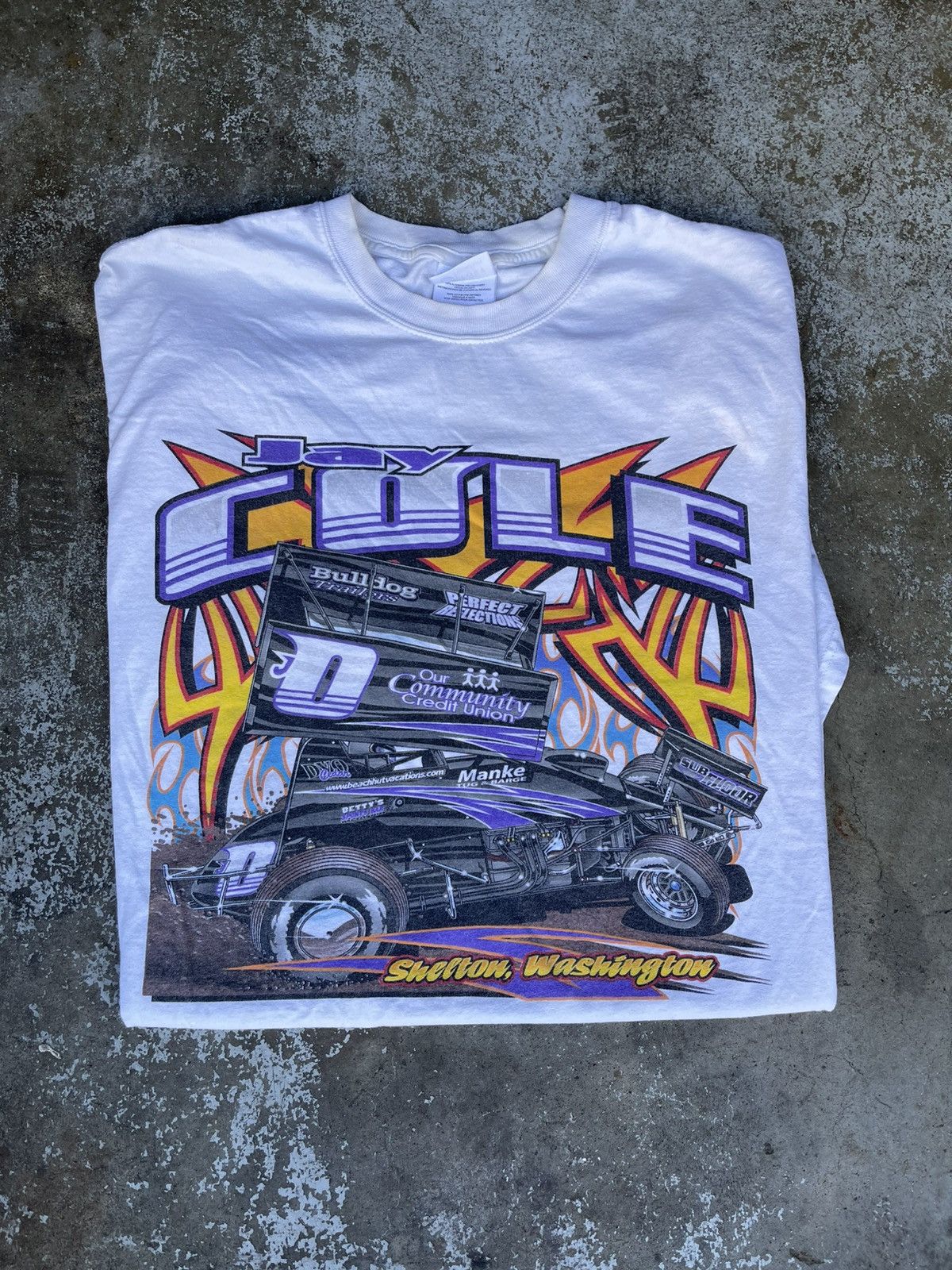 NASCAR Vintage 00s Racing Shirt Size US XL / EU 56 / 4 - 1 Thumbnail