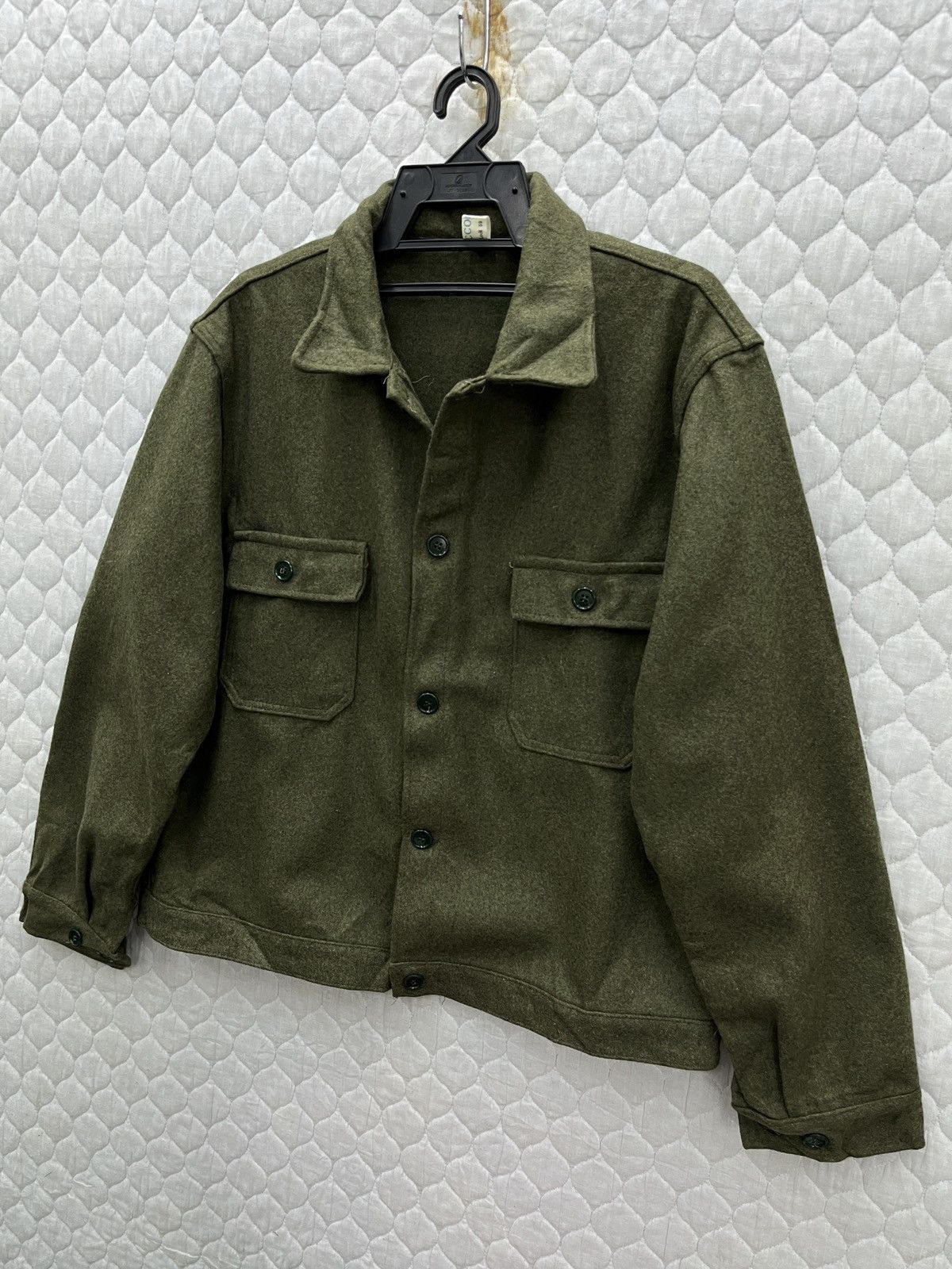 Vintage 🔥🔥🔥STEALS VTG TACCONI SPA MILITARY WOOL JACKET Size US M / EU 48-50 / 2 - 3 Thumbnail