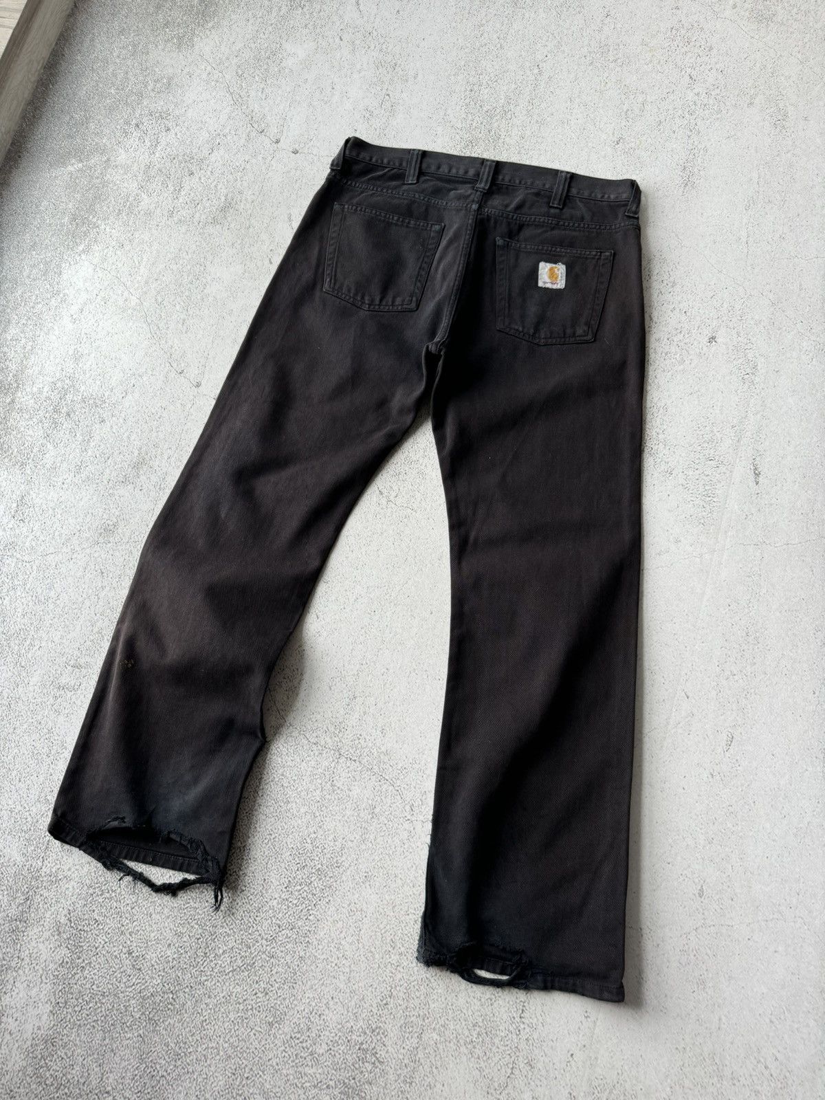Carhartt × Vintage Carhartt Vintage Faded Distressed Rockin Pants Size US 34 / EU 50 - 2 Thumbnail