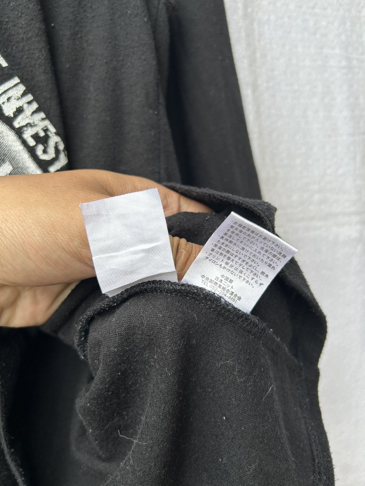 If Six Was Nine × Japanese Brand × Le Grande Bleu (L.G.B.) Distressed japanese style crosses longsleeve Size US S / EU 44-46 / 1 - 9 Thumbnail