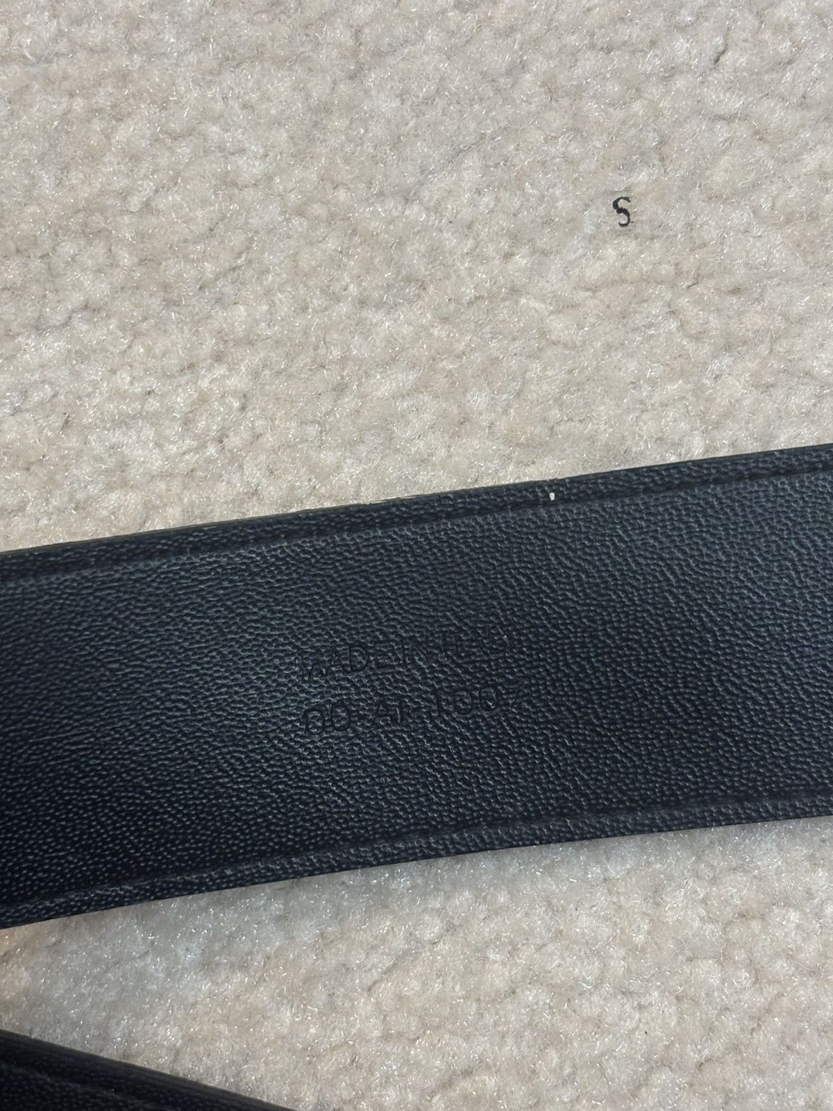 Dior Dior Homme D Point Belt Black Patent Leather Size ONE SIZE - 3 Thumbnail