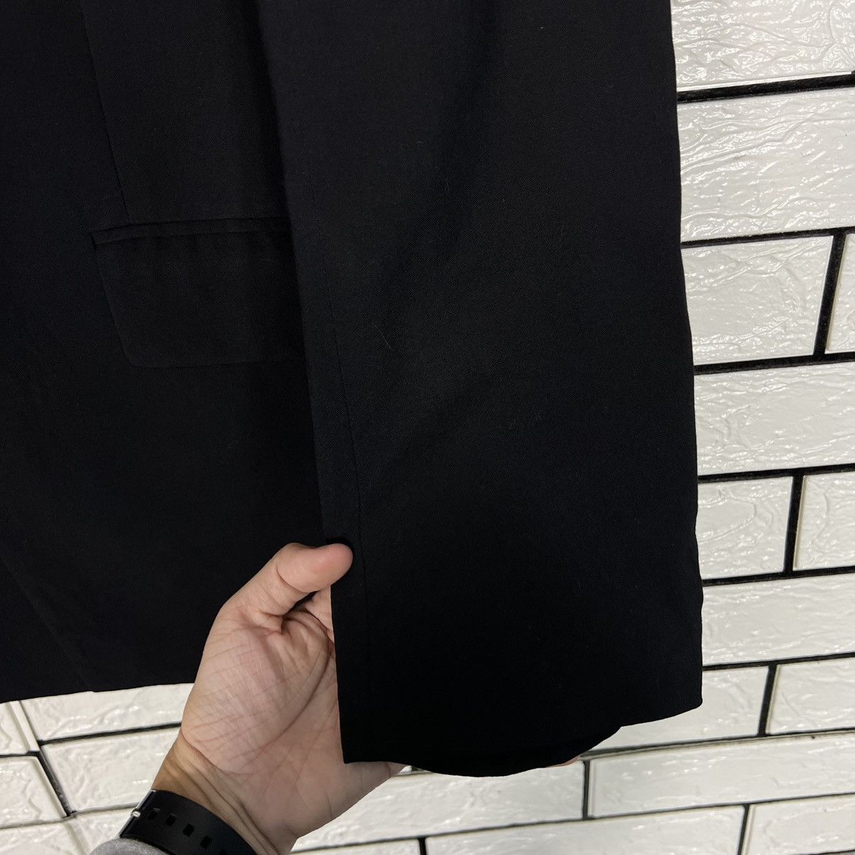 Dries Van Noten DRIES VAN NOTEN Wool Blazer / Suit Jacket #4119-C187 Size 40R - 7 Thumbnail