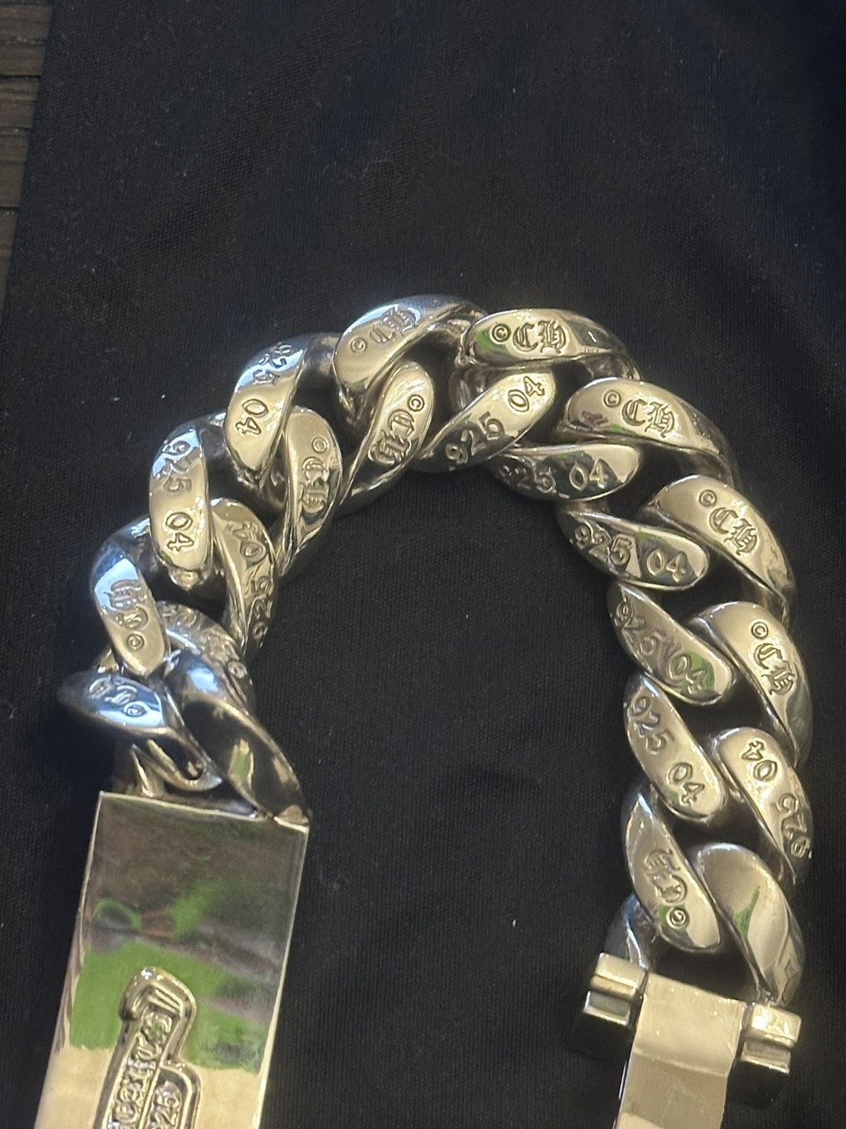Chrome Hearts CHROME HEARTS 1:1 FACTORY DIAMOND XXL JUMBO FUCK BRACELET Size ONE SIZE - 16 Thumbnail
