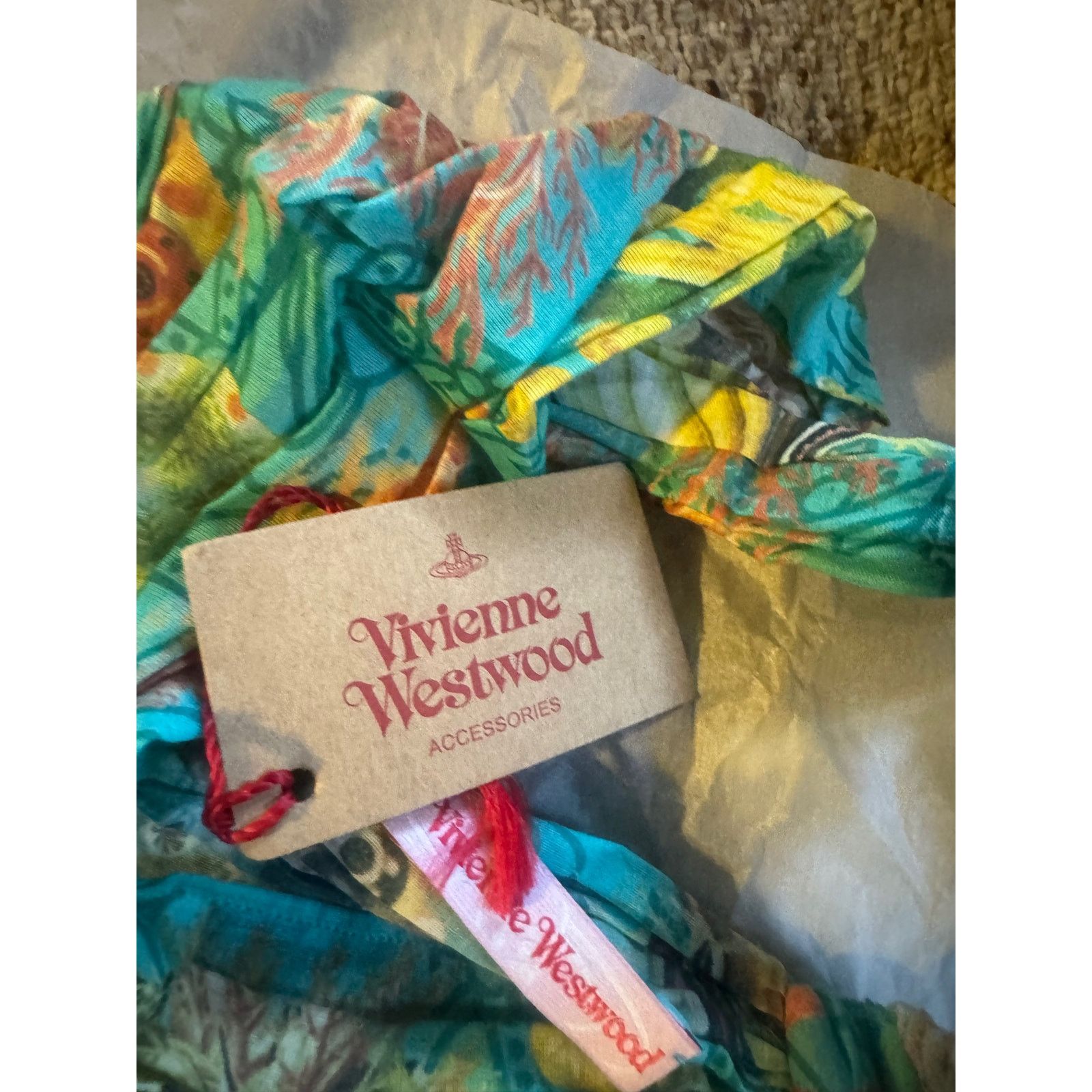 Vivienne Westwood Vivienne Westwood floral headband Turquoise Size ONE SIZE - 6 Thumbnail