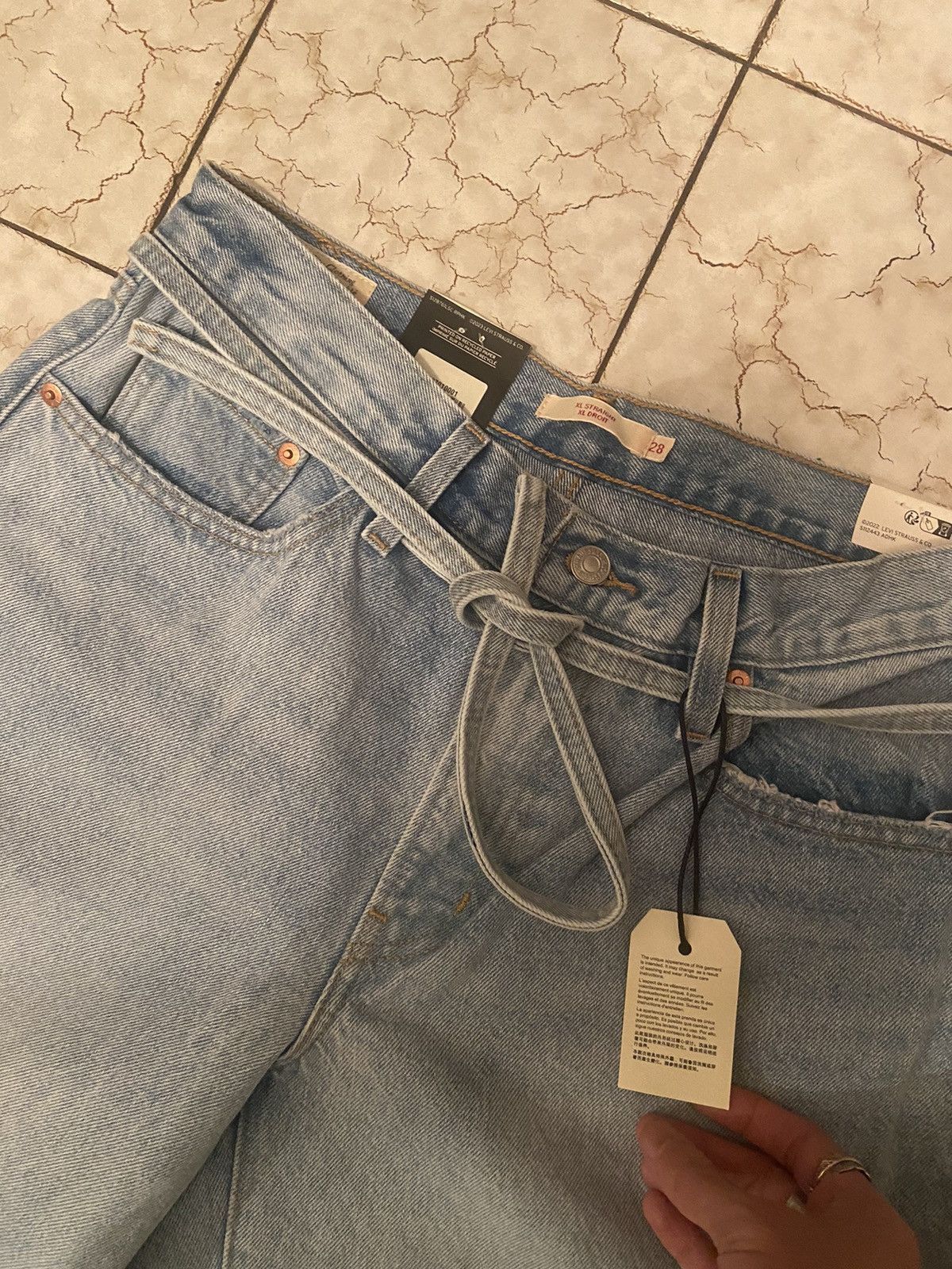 Levi's Vintage Clothing Levi baggy jeans Size US 30 / EU 46 - 3 Thumbnail