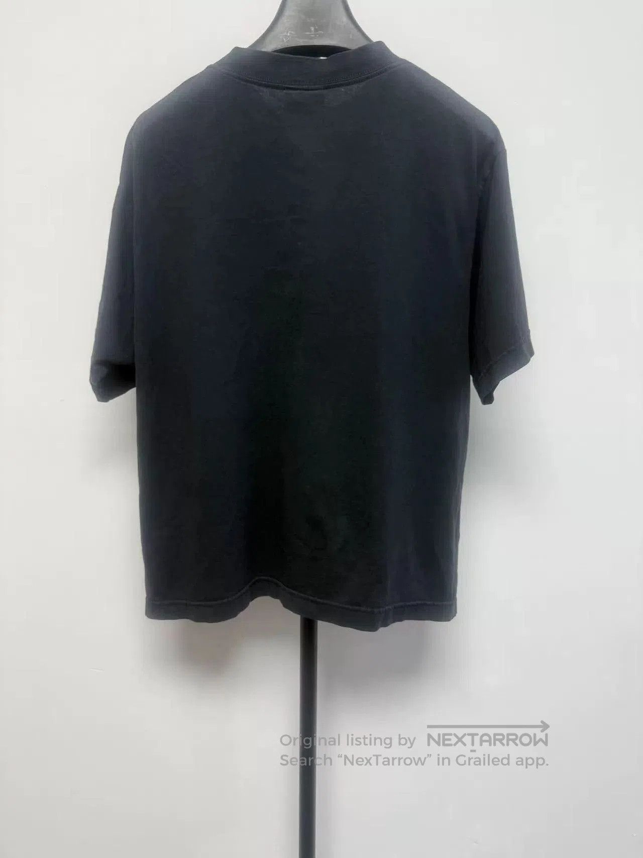 Balenciaga Balenciaga Embroidered Cotton Crew Neck T-Shirt. Size US S / EU 44-46 / 1 - 2 Thumbnail
