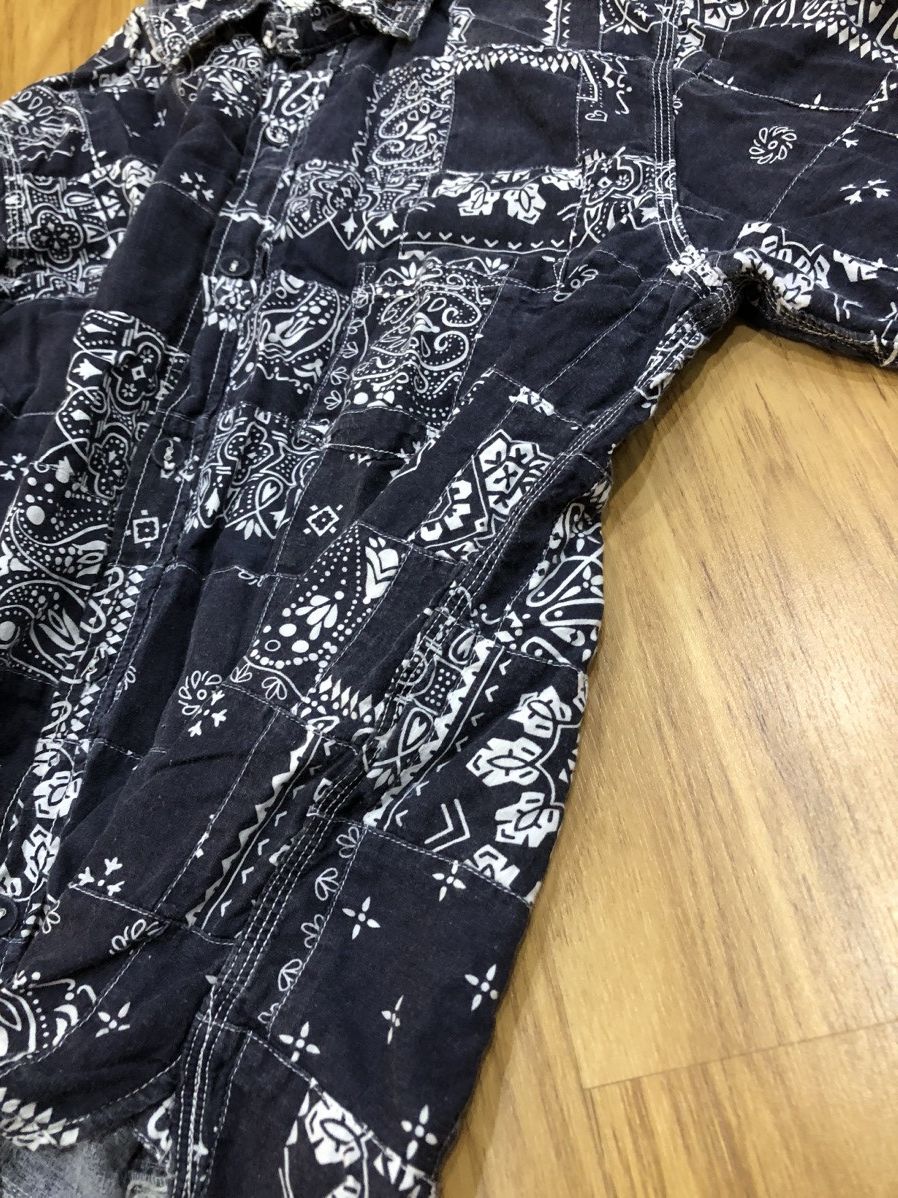 Kapital SpellBound Domingo Patchwork Bandana Half Sleeve Shirt Size US L / EU 52-54 / 3 - 5 Thumbnail