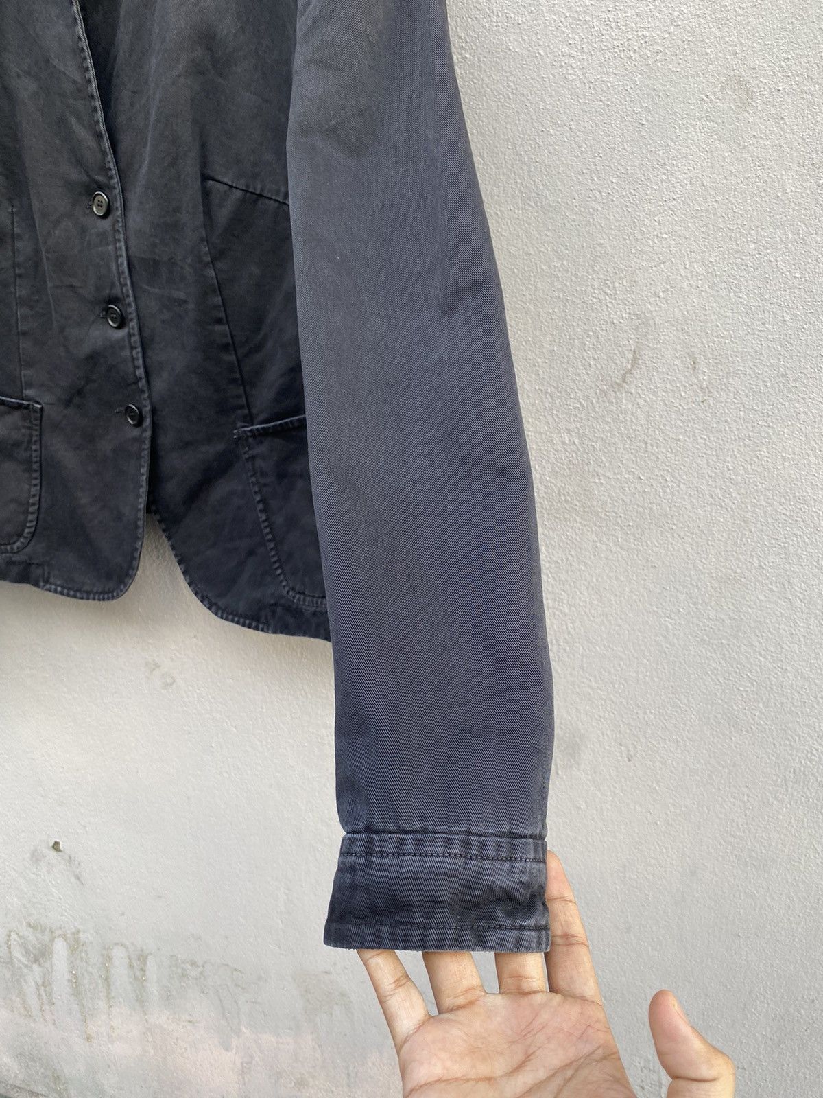 Designer × Neil Barrett 🔥Neil Barrett Faded Biker Jacket “Made in ITALY 🇮🇹” Size M / US 6-8 / IT 42-44 - 4 Thumbnail