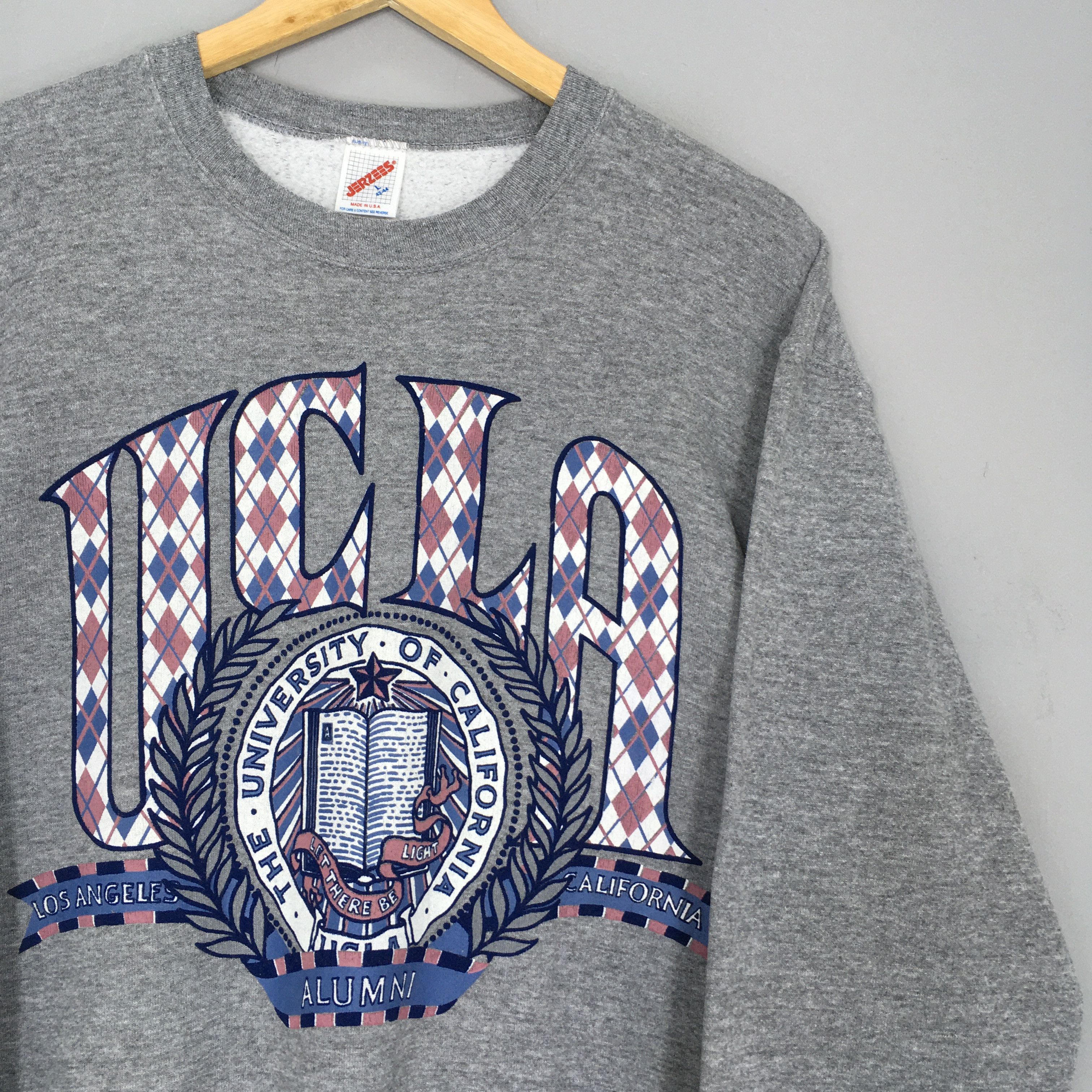 Vintage Vintage 90s University Of California Los Angeles Sweatshirt Size US L / EU 52-54 / 3 - 2 Thumbnail