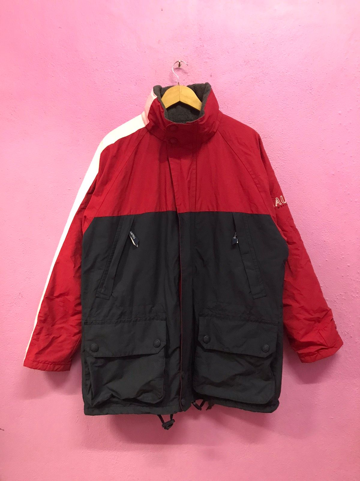 Pre-owned Nautica Jackets Size M In Red