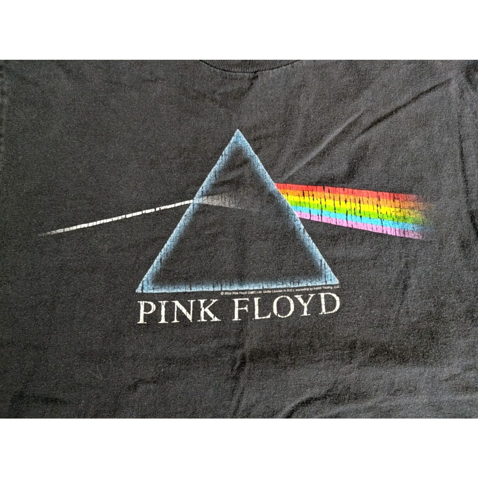 Vintage VINTAGE Pink Floyd Dark Side Of The Moon Black Tee Shirt Medium Rock Band Shirt Mens Womens Size US M / EU 48-50 / 2 - 2 Thumbnail