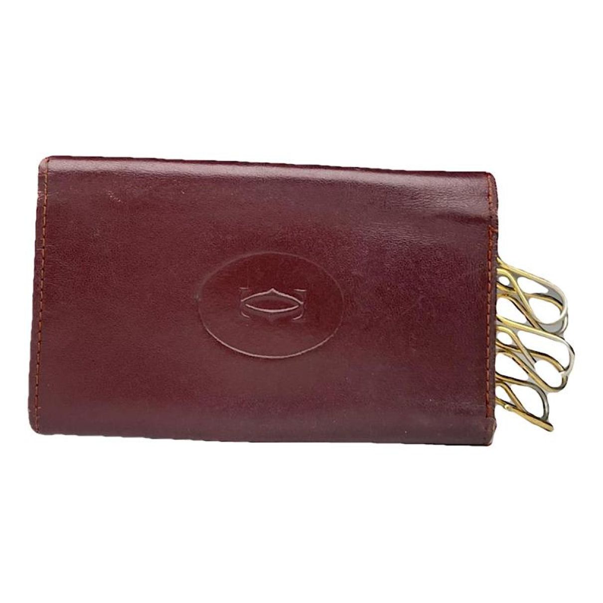Cartier Burgundy Patent Leather Purse Size ONE SIZE - 1 Thumbnail