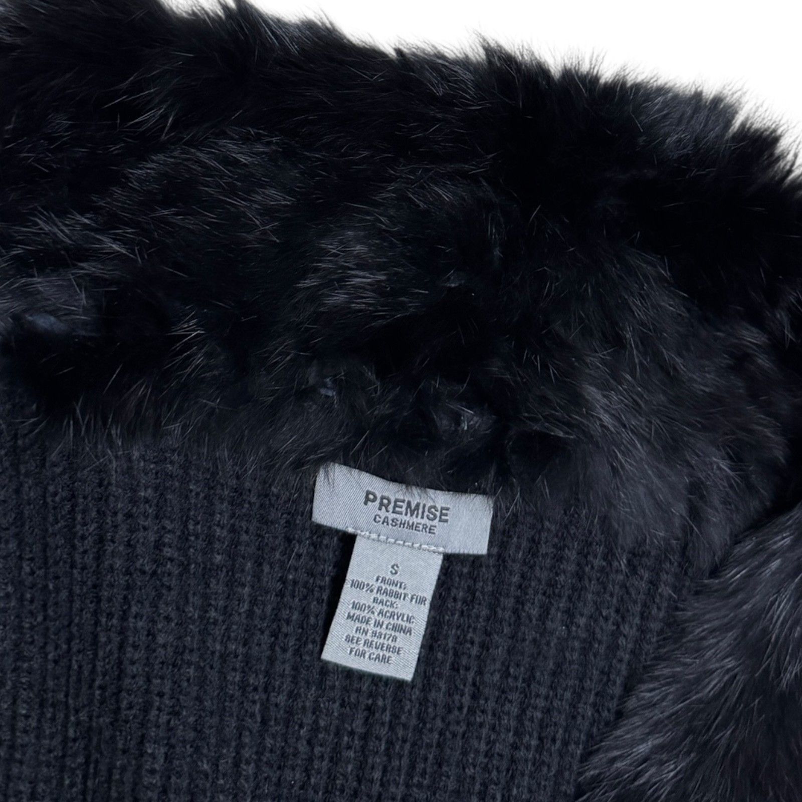 Other Premise 100% RABBIT FUR Luxury Designer SOFT Vest Small Size S / US 4 / IT 40 - 2 Thumbnail