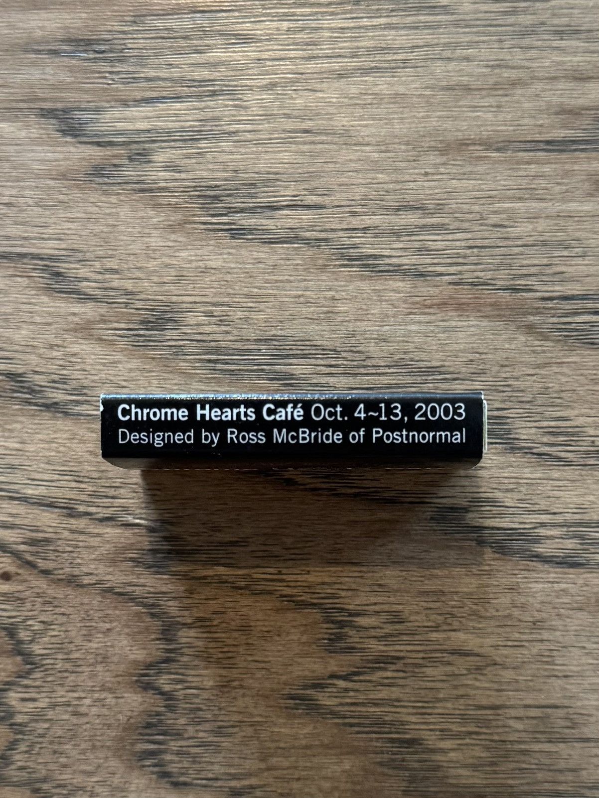 Chrome Hearts Chrome Hearts 2003 Cafe postnormal Match Box Ross McBride Size ONE SIZE - 4 Thumbnail