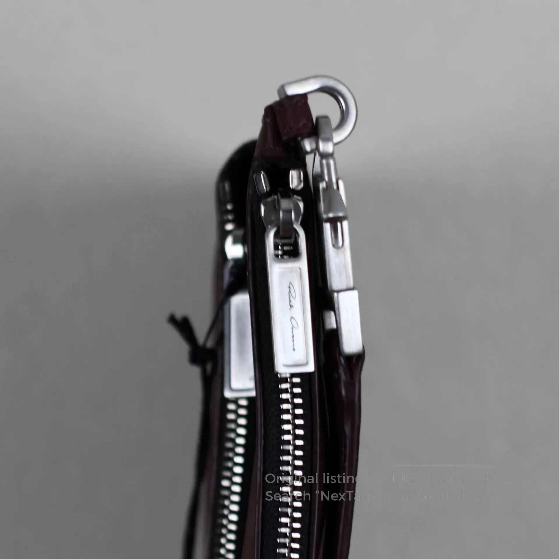 Rick Owens Rick Owens Brown Leather Mini Bag. Size ONE SIZE - 5 Thumbnail