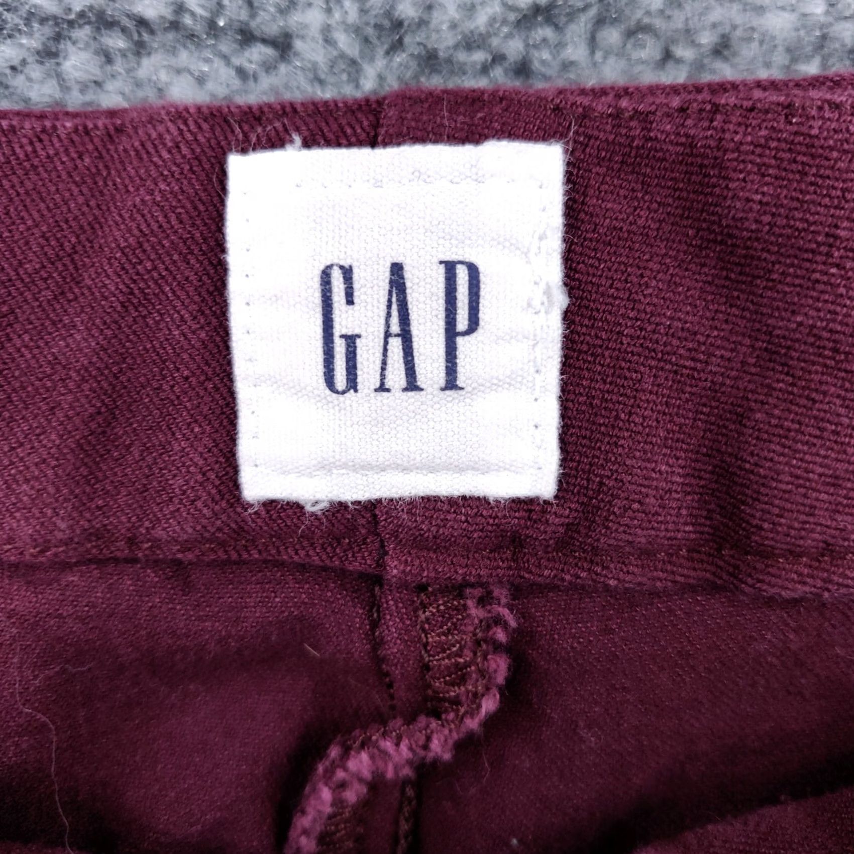 Gap Gap Womens Pants Chino Slim Bootcut Flat Front Red 8 Cotton Blend 29in Waist Casual Pockets Vintage No Mens Womens Size 30" / US 8 / IT 44 - 3 Thumbnail