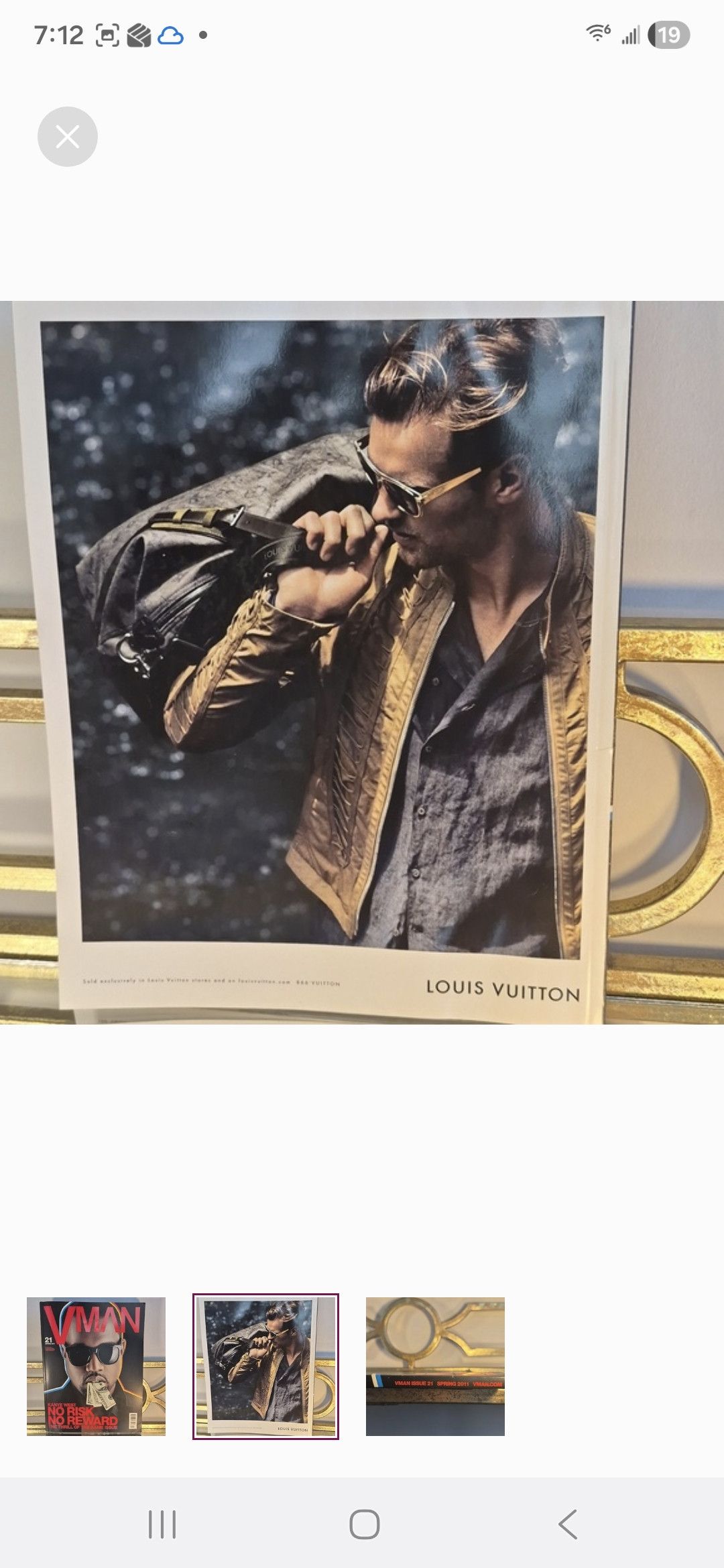 Other VMAN Magazine featuring Kanye West. Spring 2011 issue. Size ONE SIZE - 2 Thumbnail