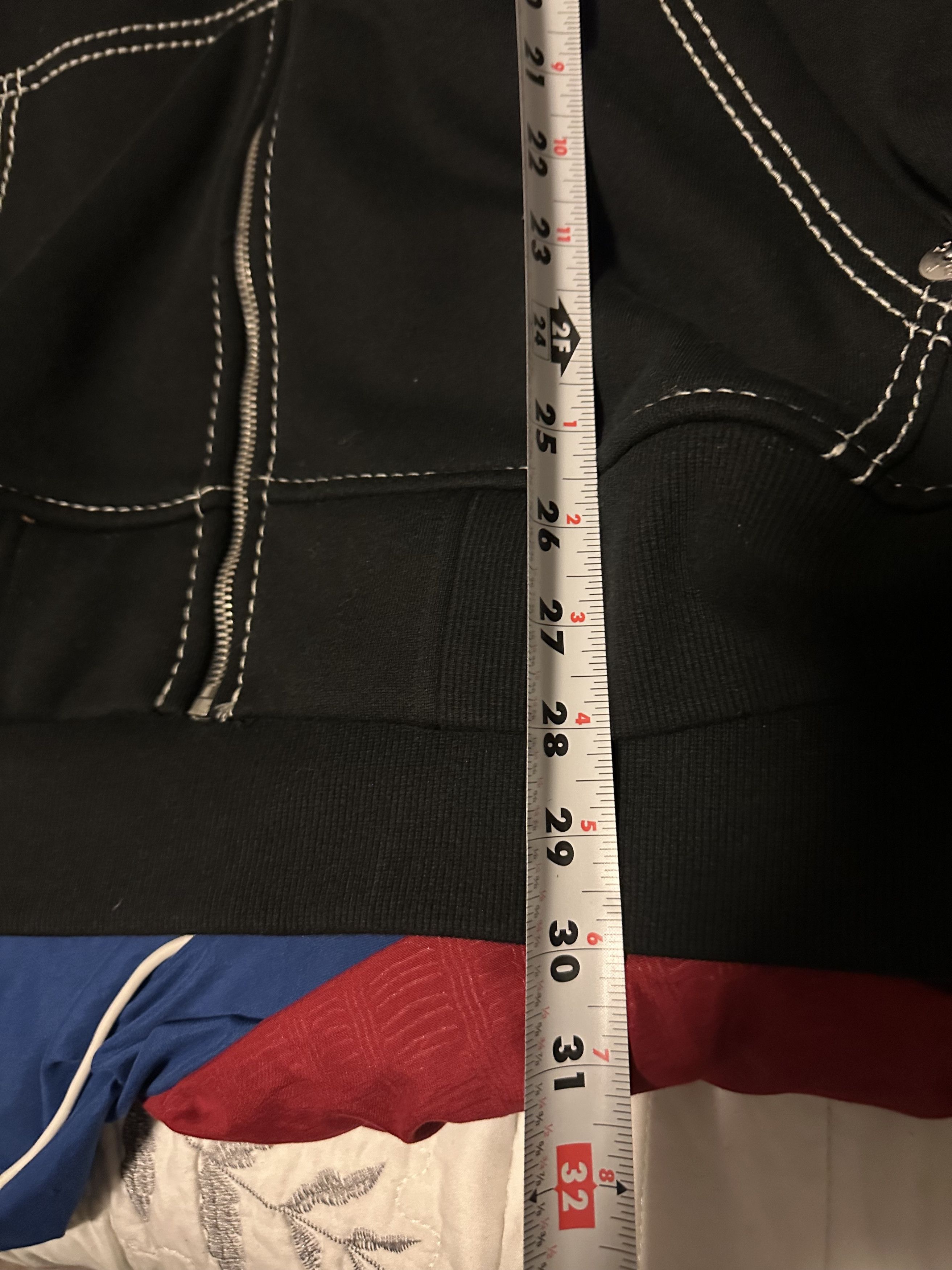 True Religion True Religion Men's Black Hoodie Size US XL / EU 56 / 4 - 2 Thumbnail