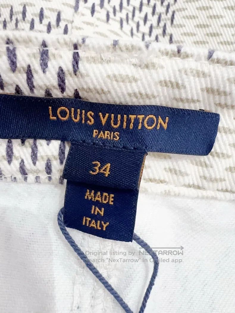 Louis Vuitton Louis Vuitton Checkerboard half skirt Size 33" - 4 Thumbnail
