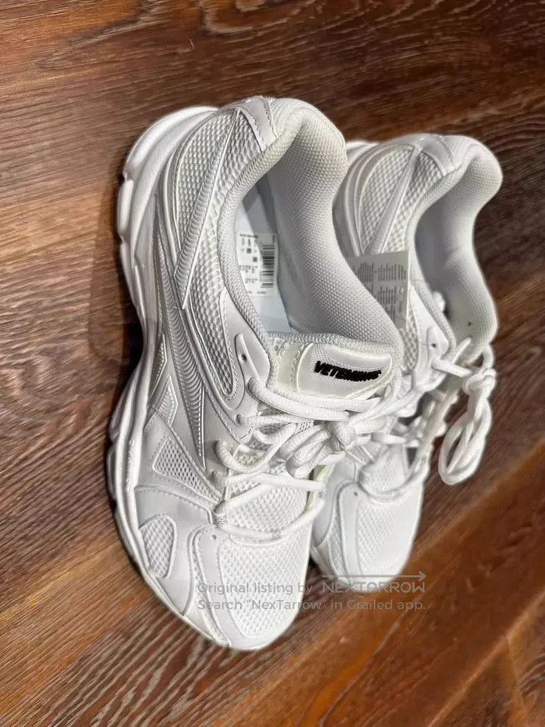 Vetements Vetements x Reebok White Sneakers. Size US 10.5 / EU 43-44 - 1 Thumbnail